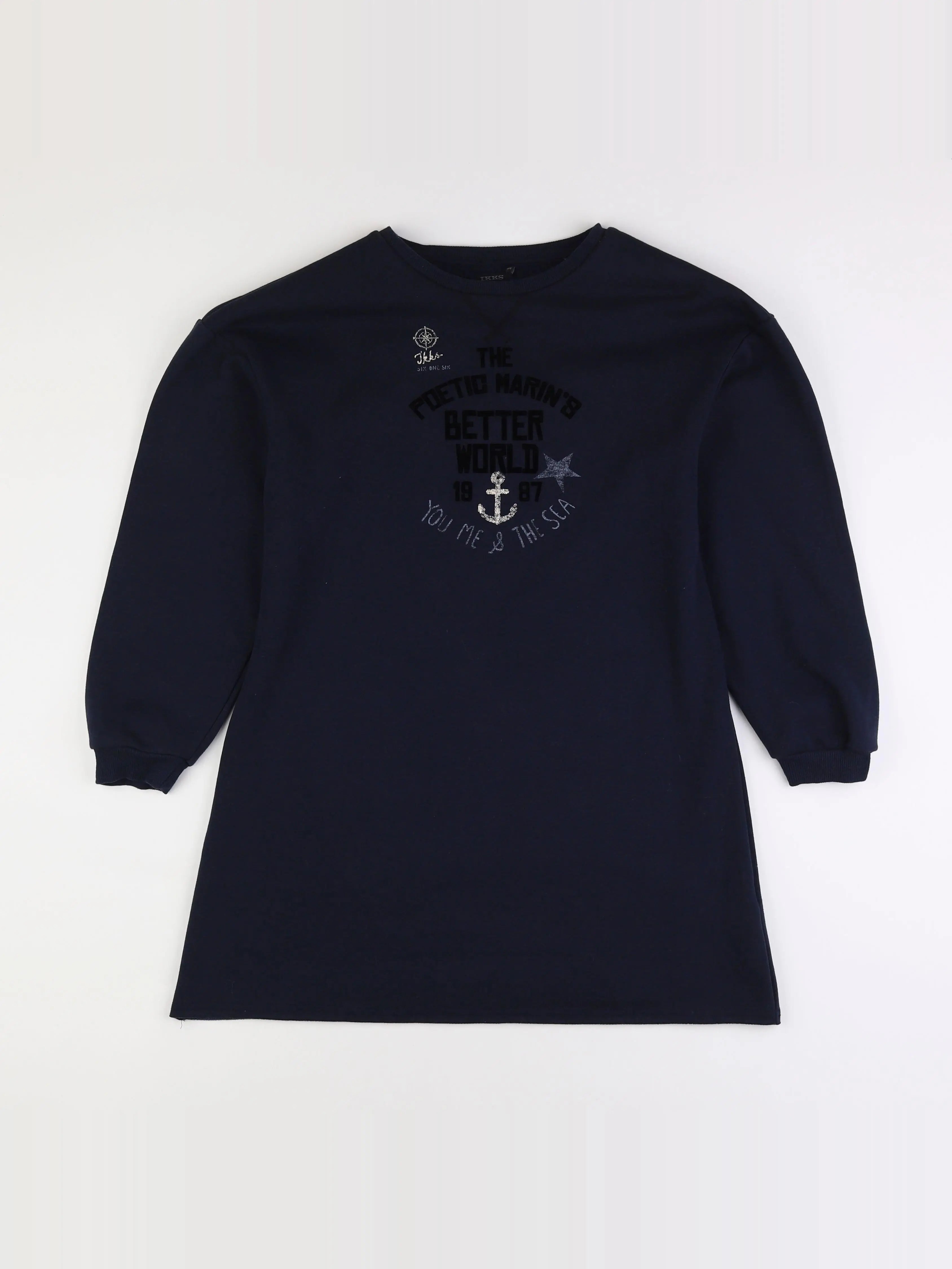 IKKS - robe bleu - 14 ans