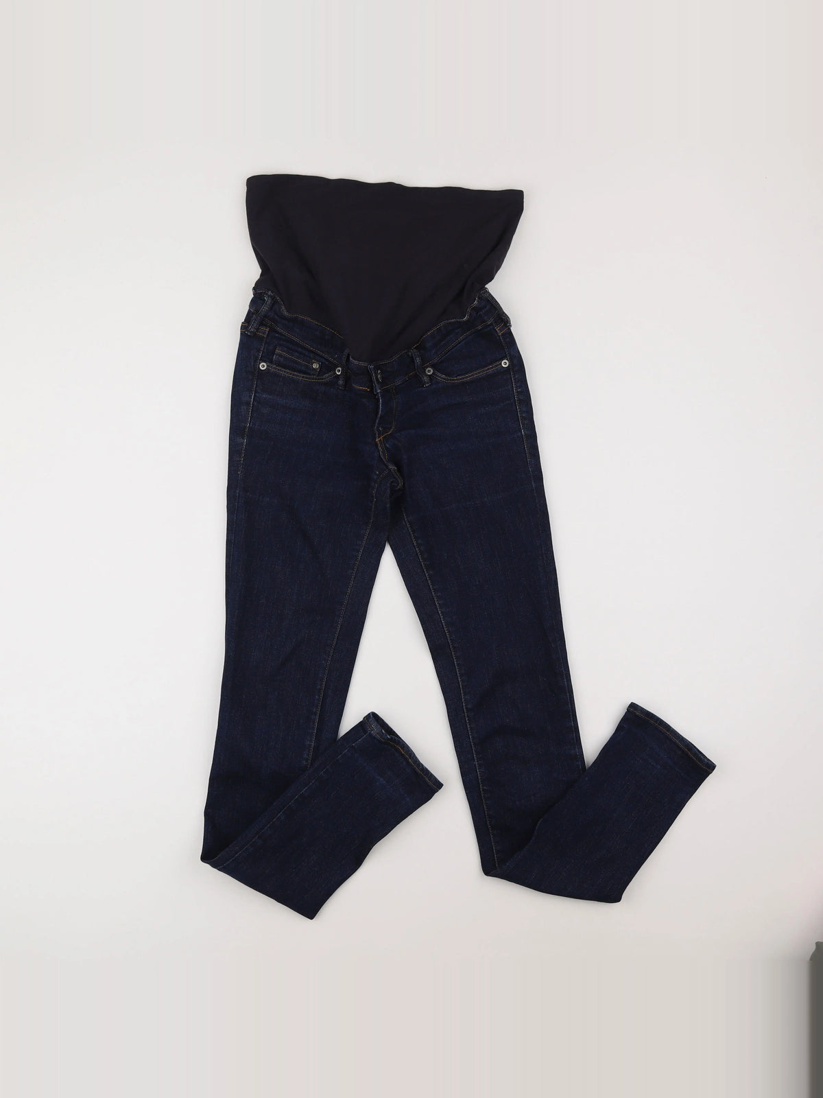 H&M - jean grossesse bleu - 34