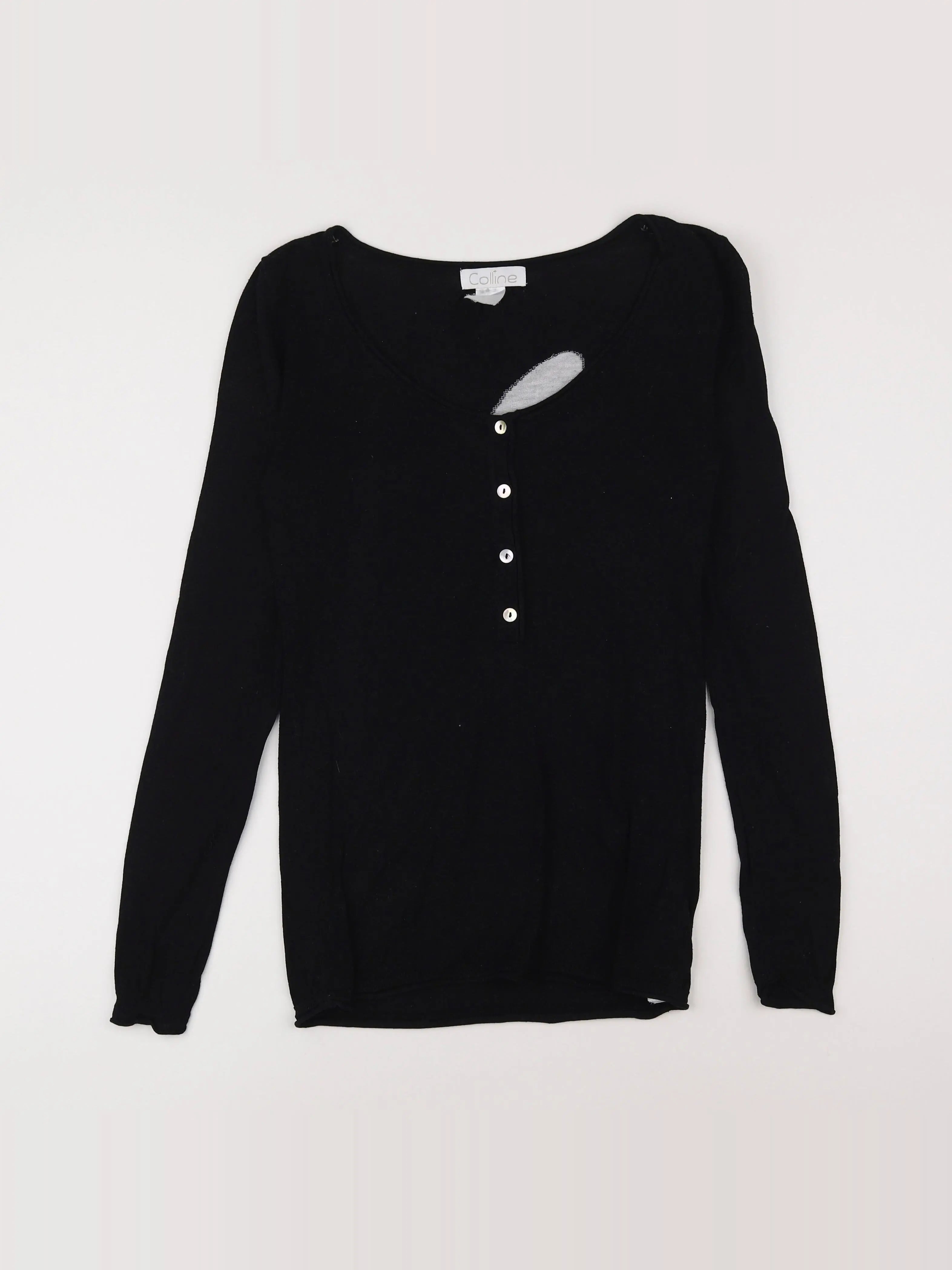 Vertbaudet - tee-shirt grossesse noir - 34