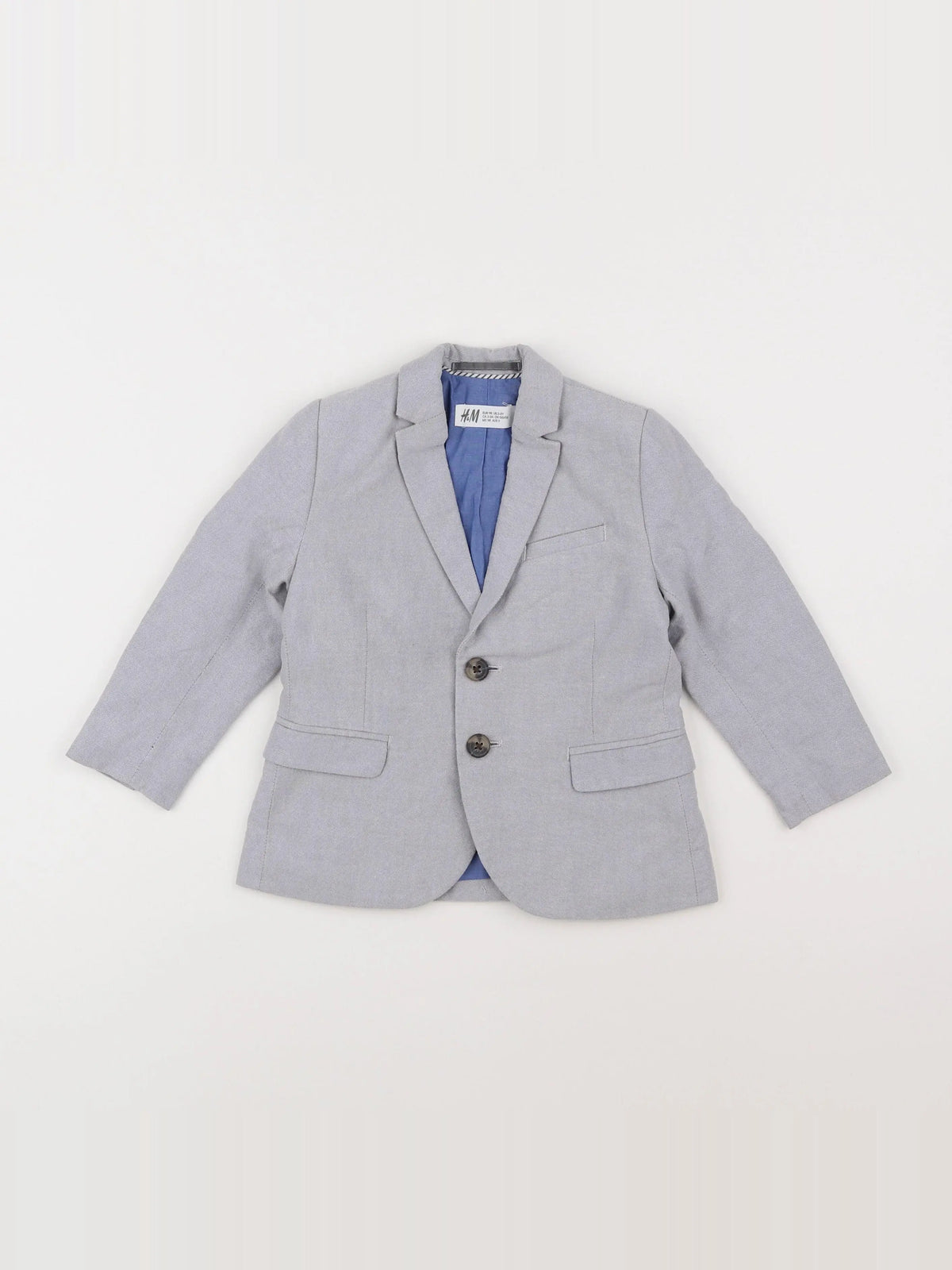 H&M - veste gris - 2/3 ans