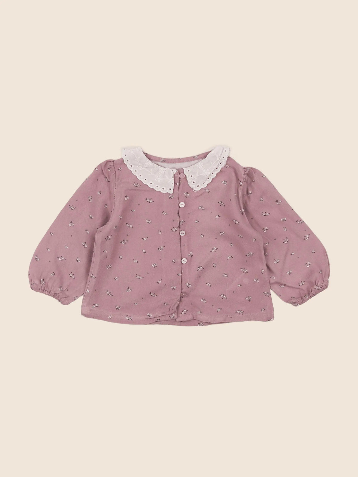 Vertbaudet - blouse rose - 6 mois