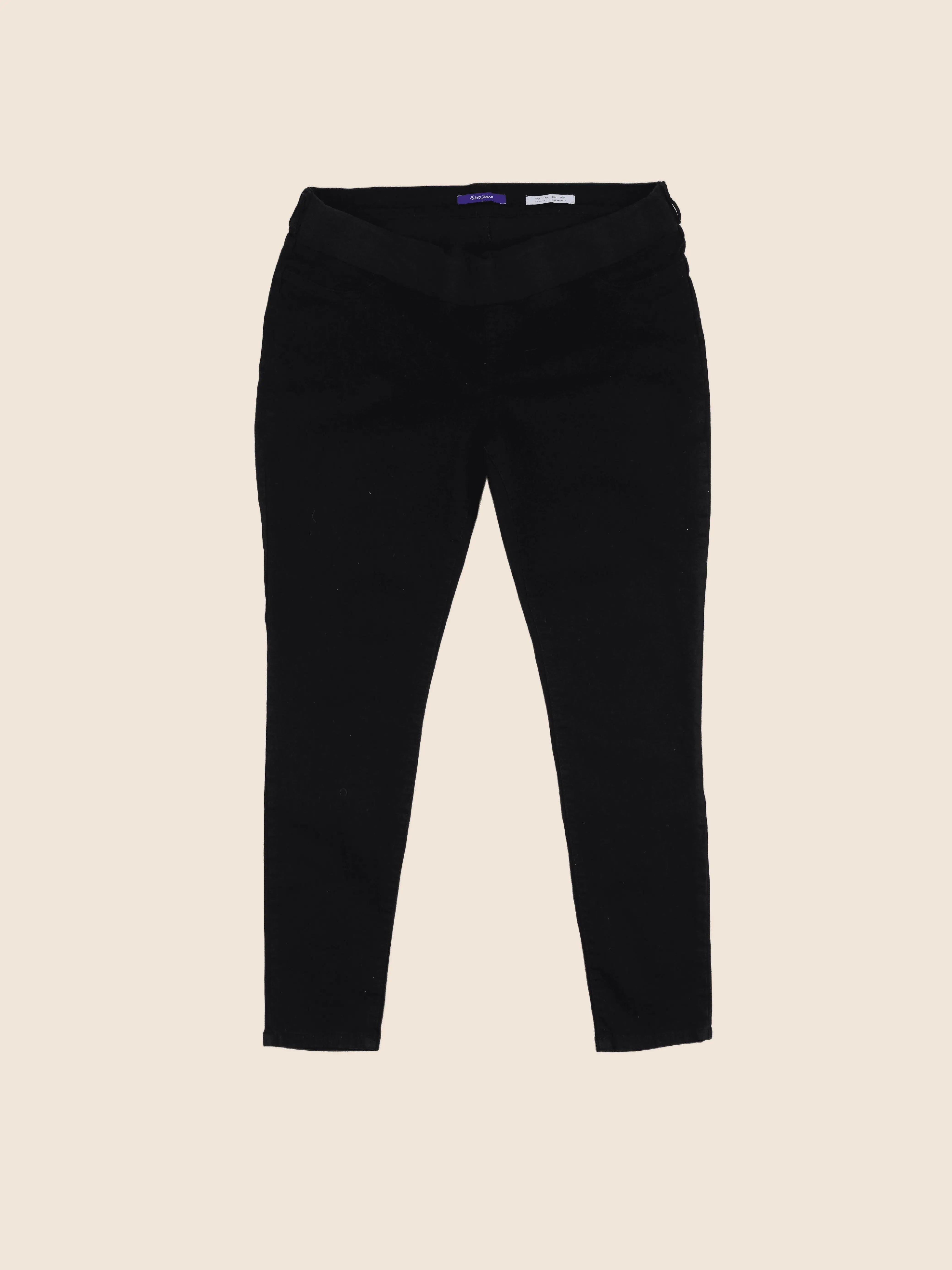Seraphine - pantalon grossesse noir - 48