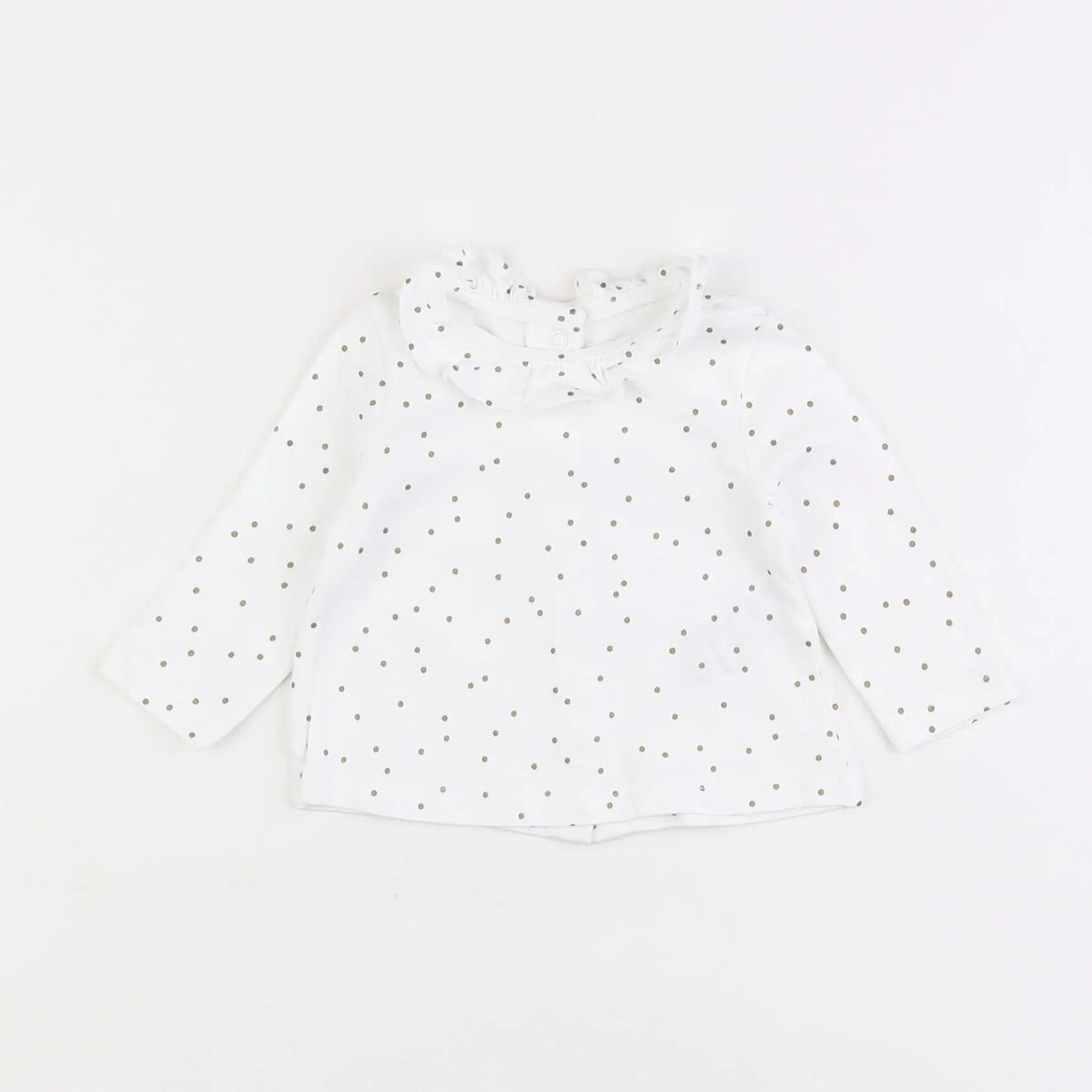 Vertbaudet - tee-shirt blanc - 3 mois