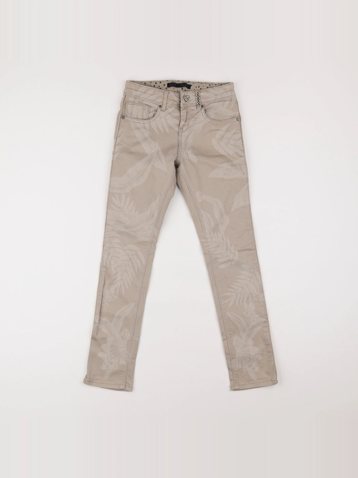 IKKS - jean marron - 8 ans