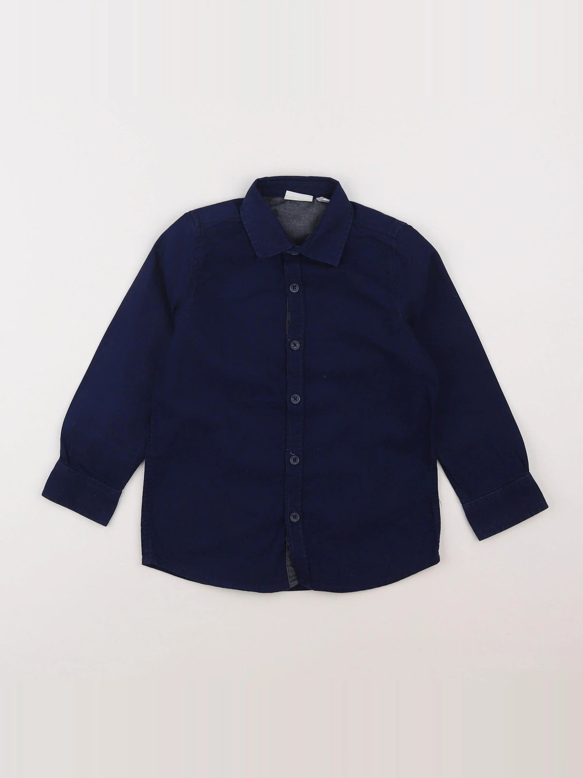 Vertbaudet - chemise bleu - 6 ans