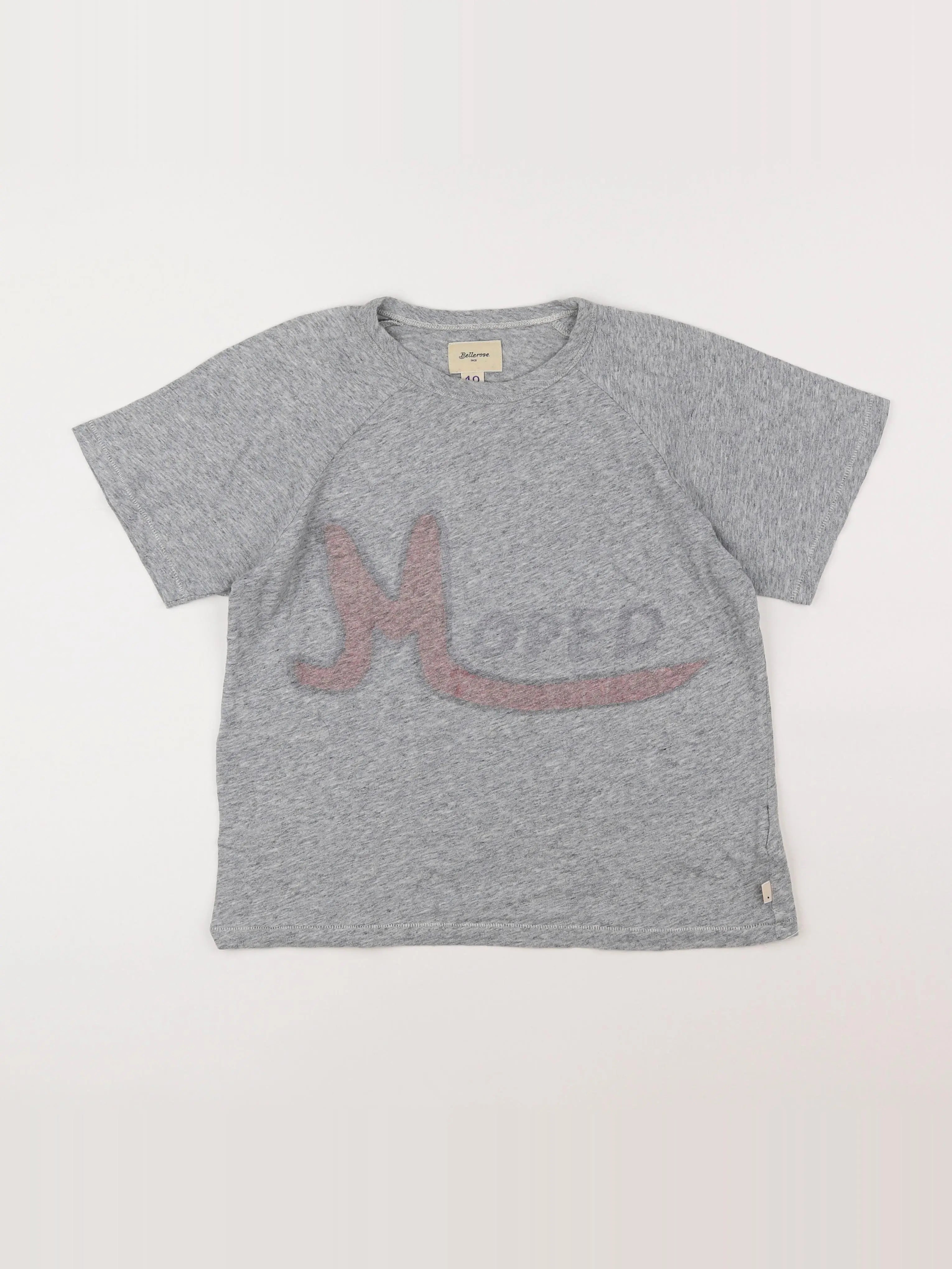 Bellerose - tee-shirt gris - 12 ans