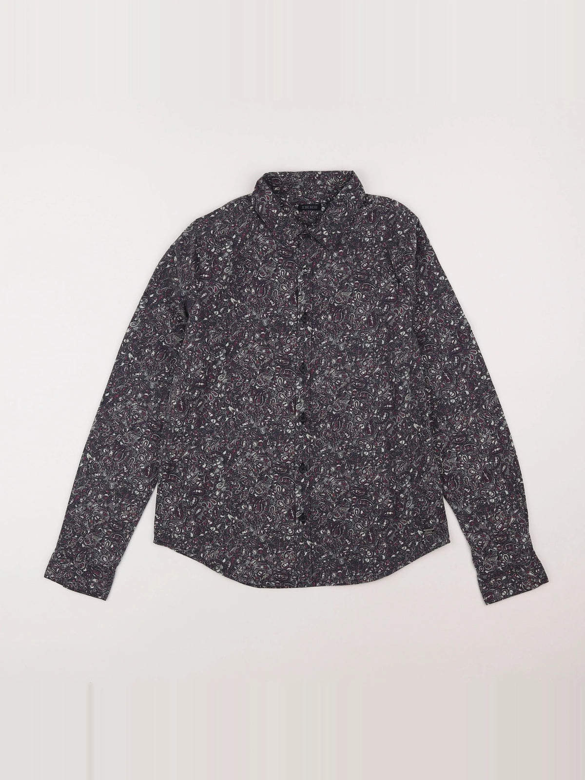 IKKS - chemise gris - 12 ans
