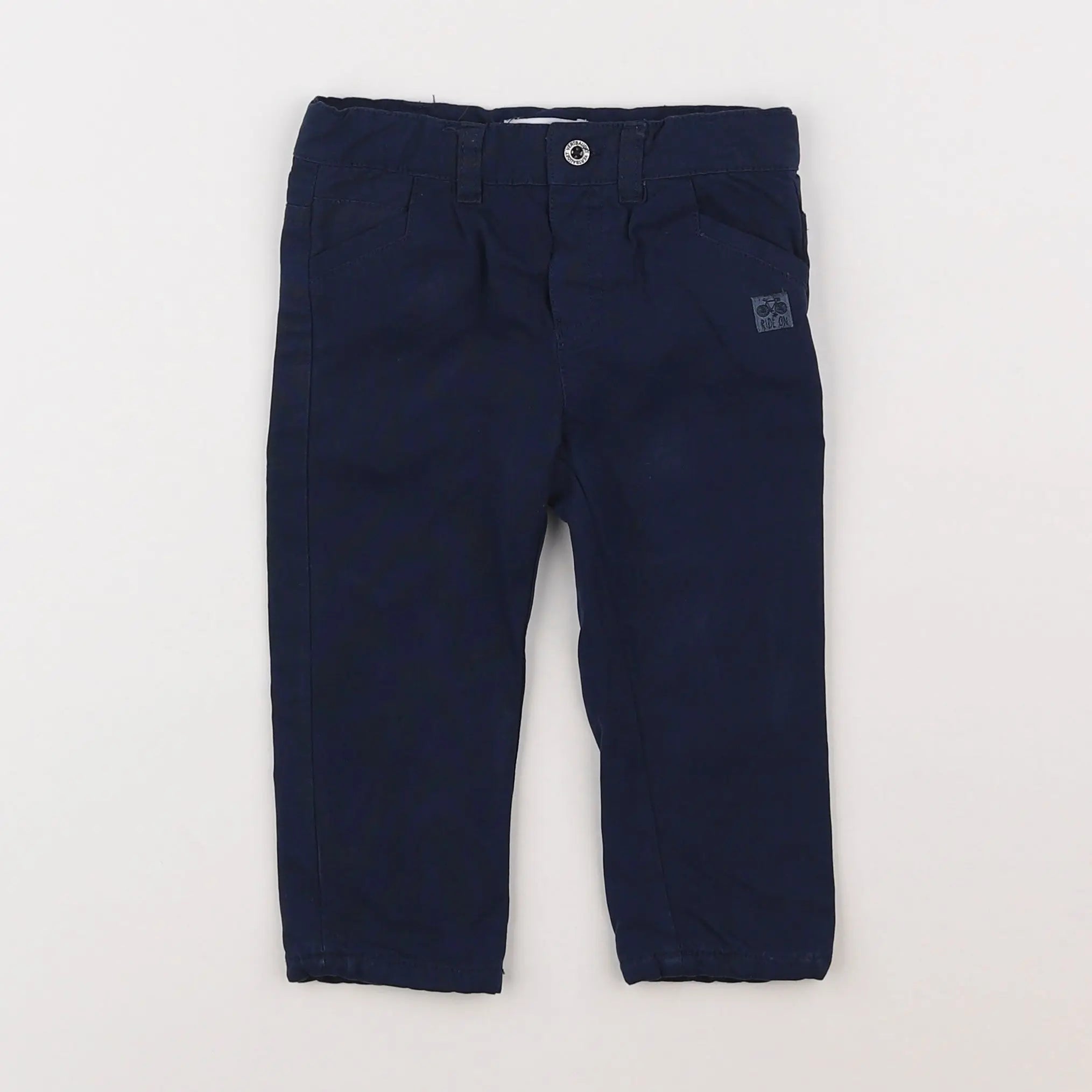 Vertbaudet - jean bleu - 9 mois
