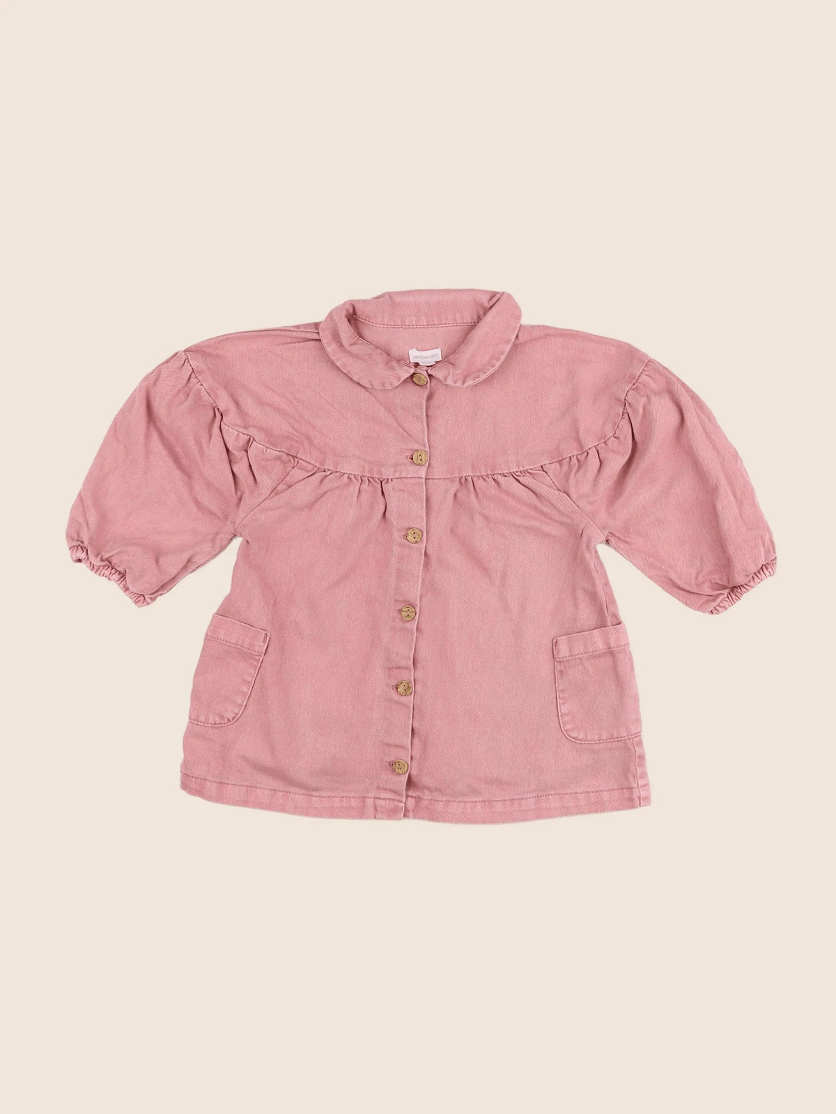 Vertbaudet - robe rose - 2 ans