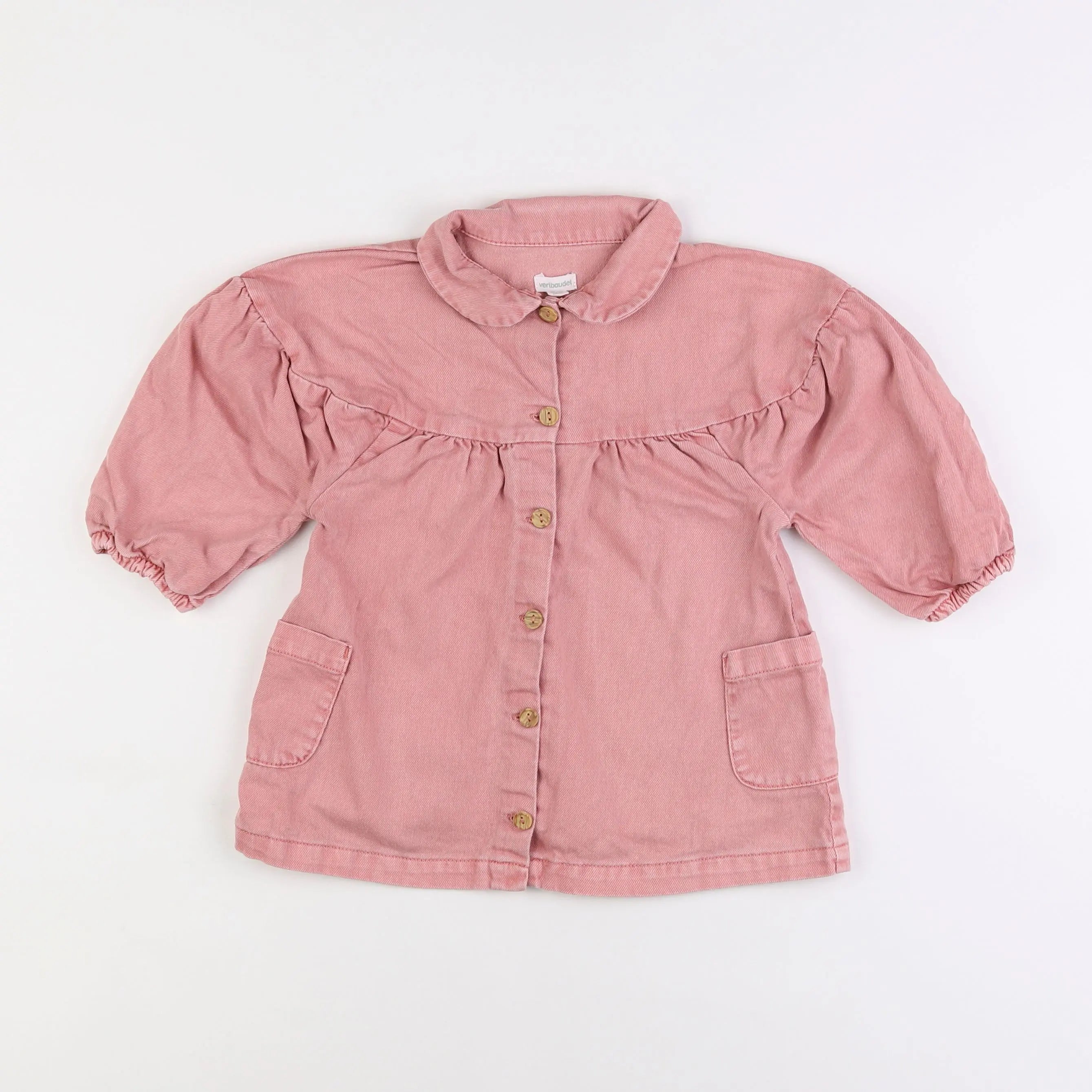Vertbaudet - robe rose - 2 ans