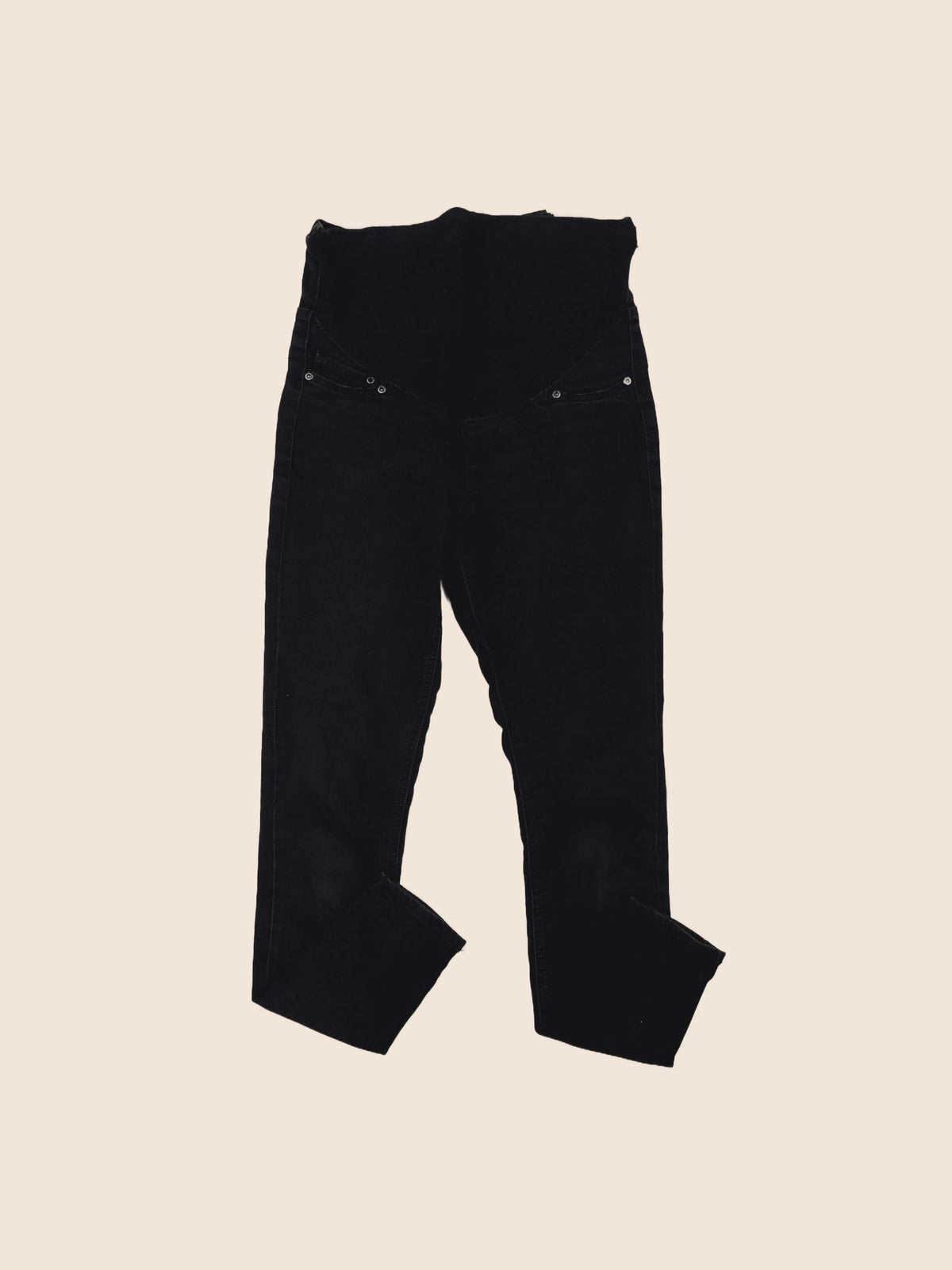 H&M - jean grossesse noir - 36 à 38