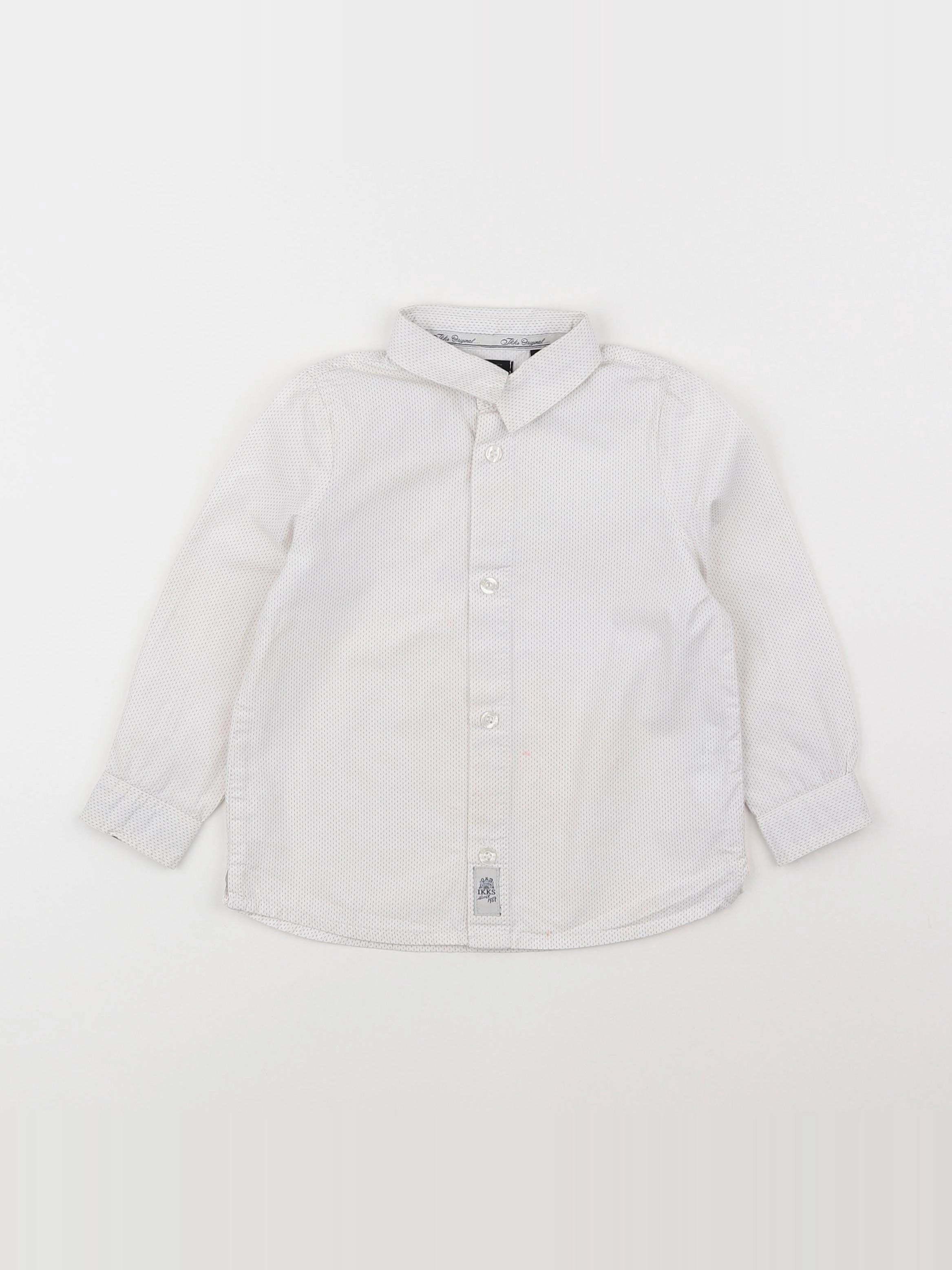 IKKS - chemise blanc - 2 ans