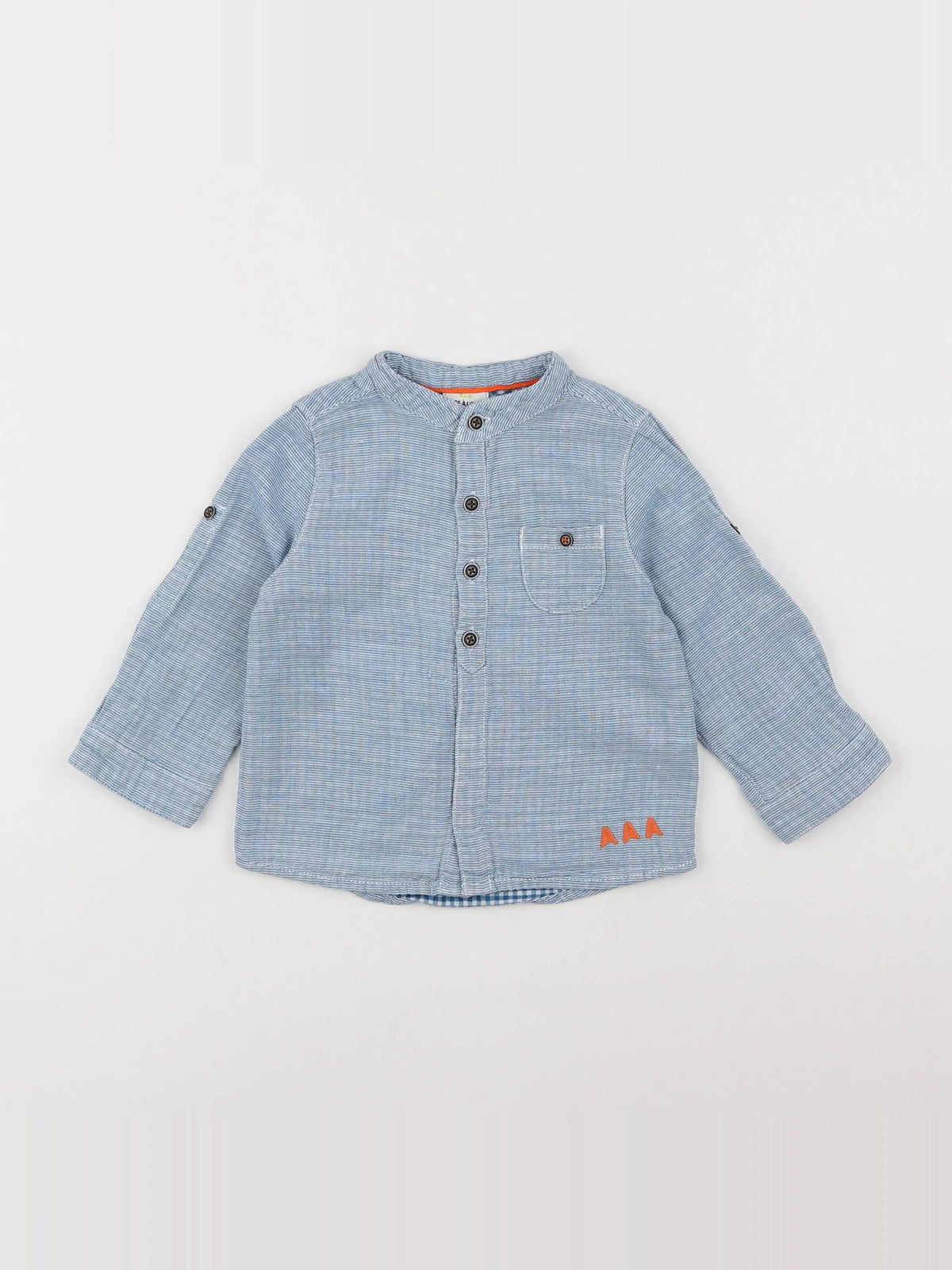Tape à l'oeil - chemise bleu - 18 mois