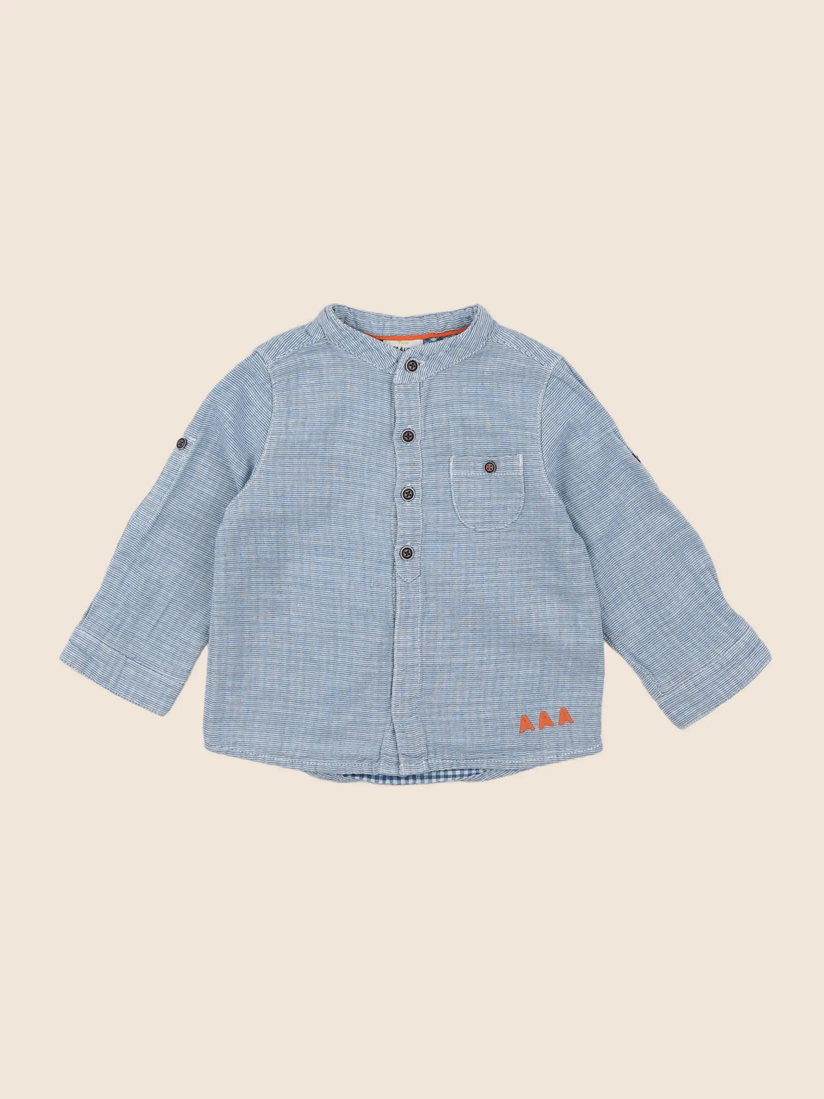 Tape à l'oeil - chemise bleu - 18 mois