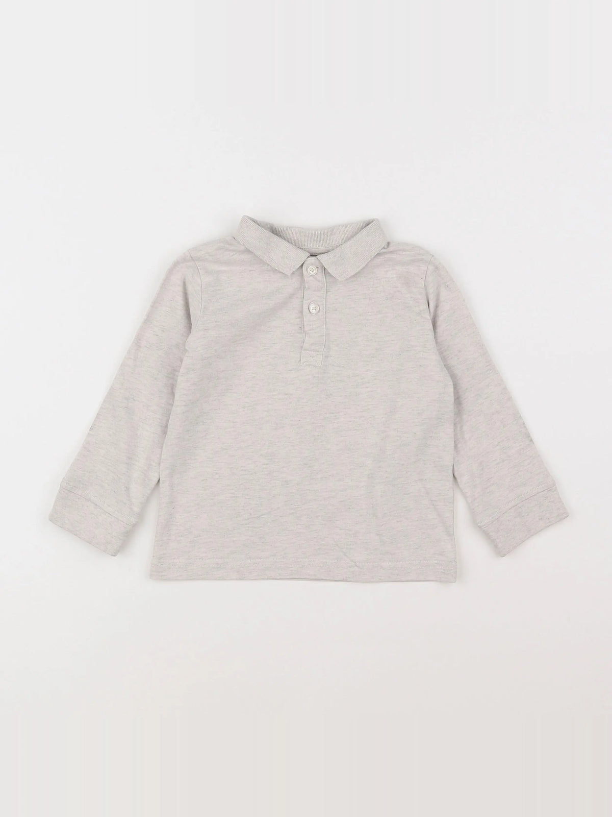 Vertbaudet - polo beige - 3 ans