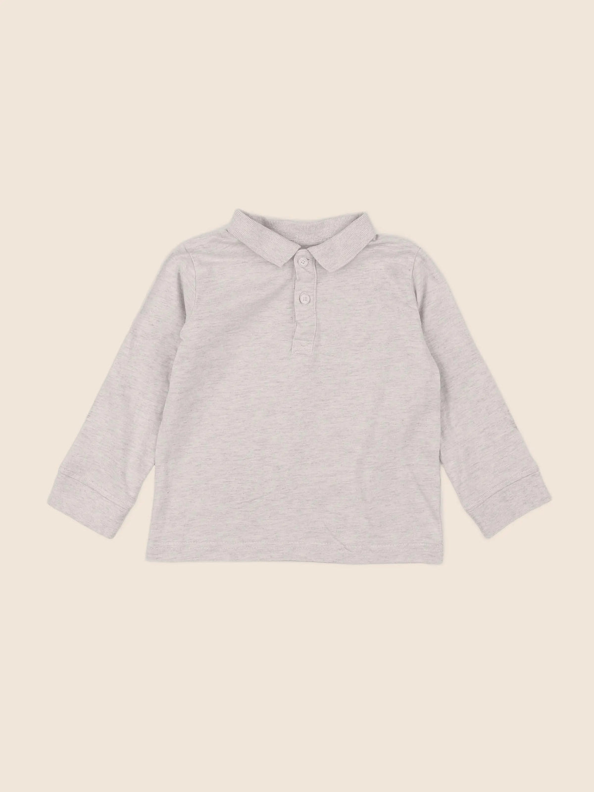 Vertbaudet - polo beige - 3 ans