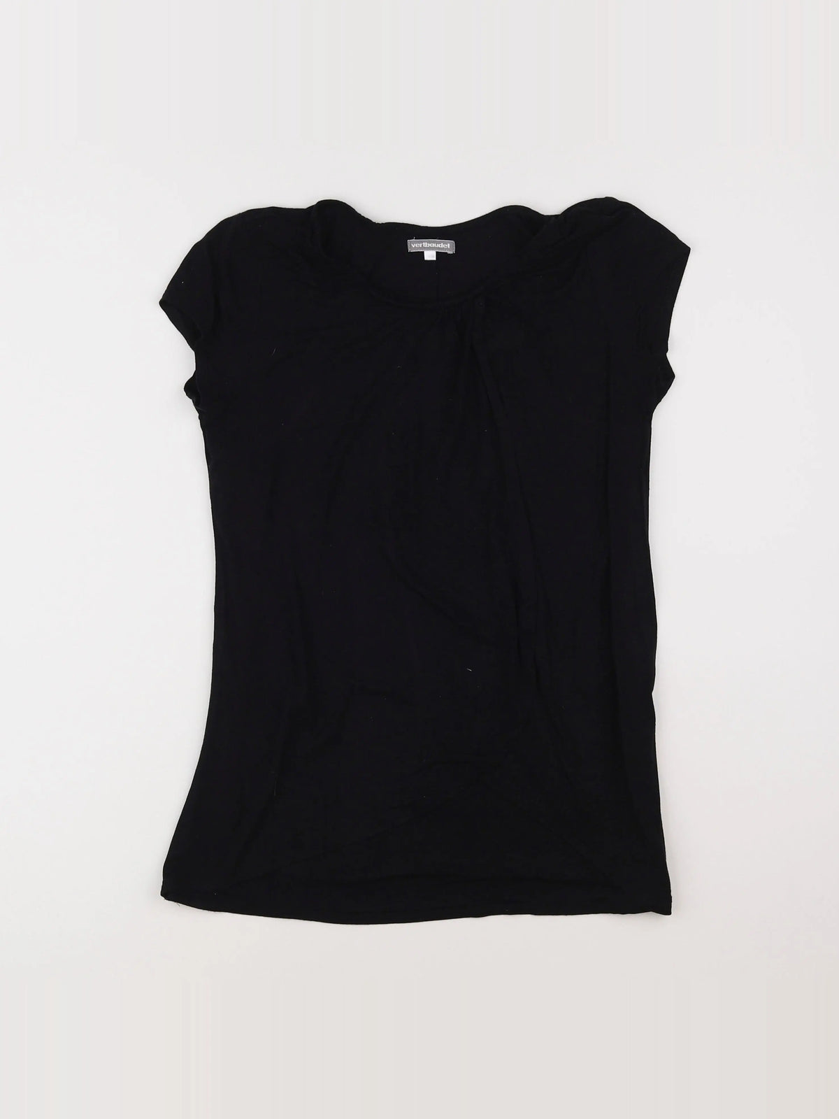 Vertbaudet - tee-shirt grossesse, allaitement noir - 34 à 36