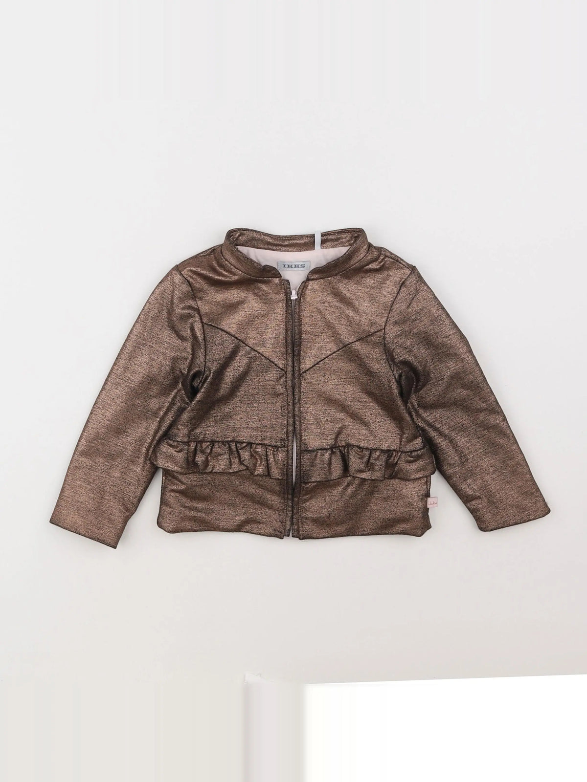 IKKS - veste bronze - 12 mois