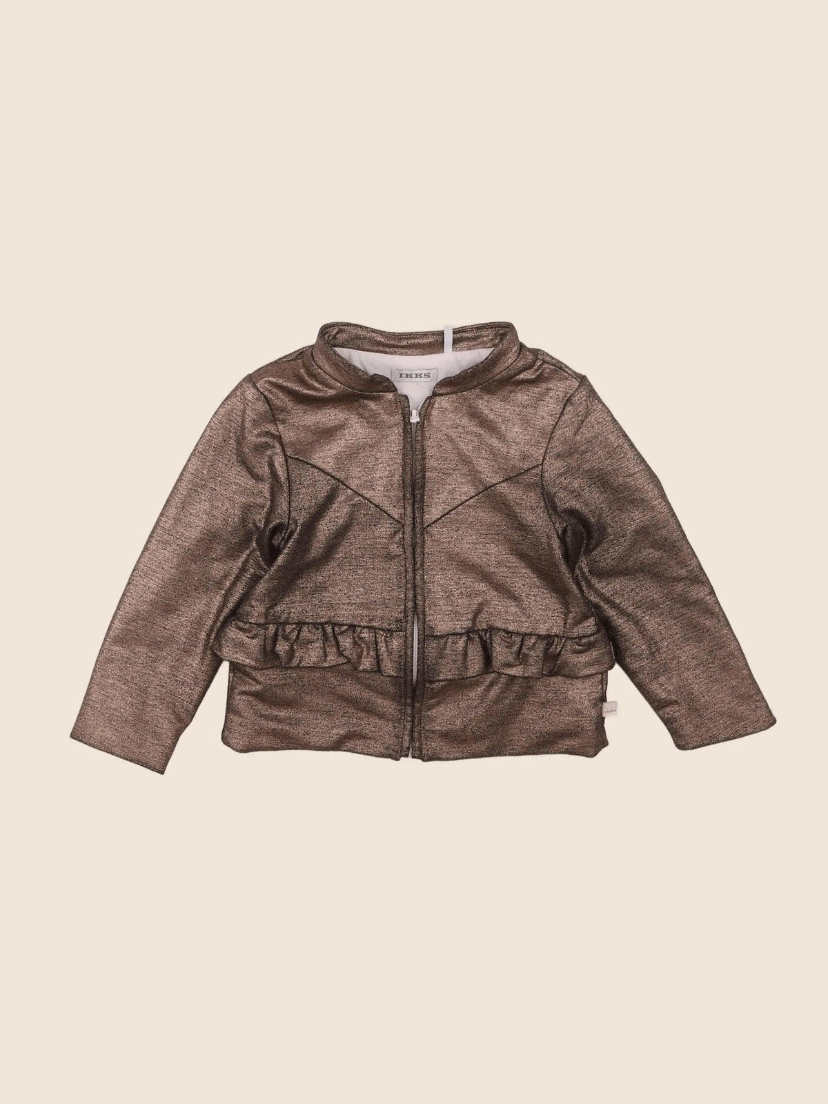 IKKS - veste bronze - 12 mois