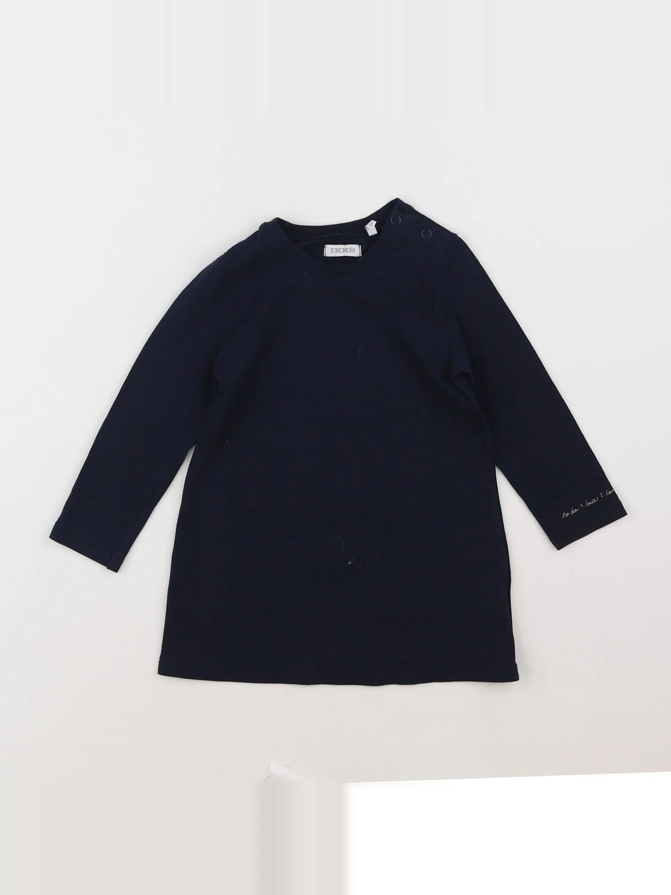 IKKS - robe bleu - 18 mois