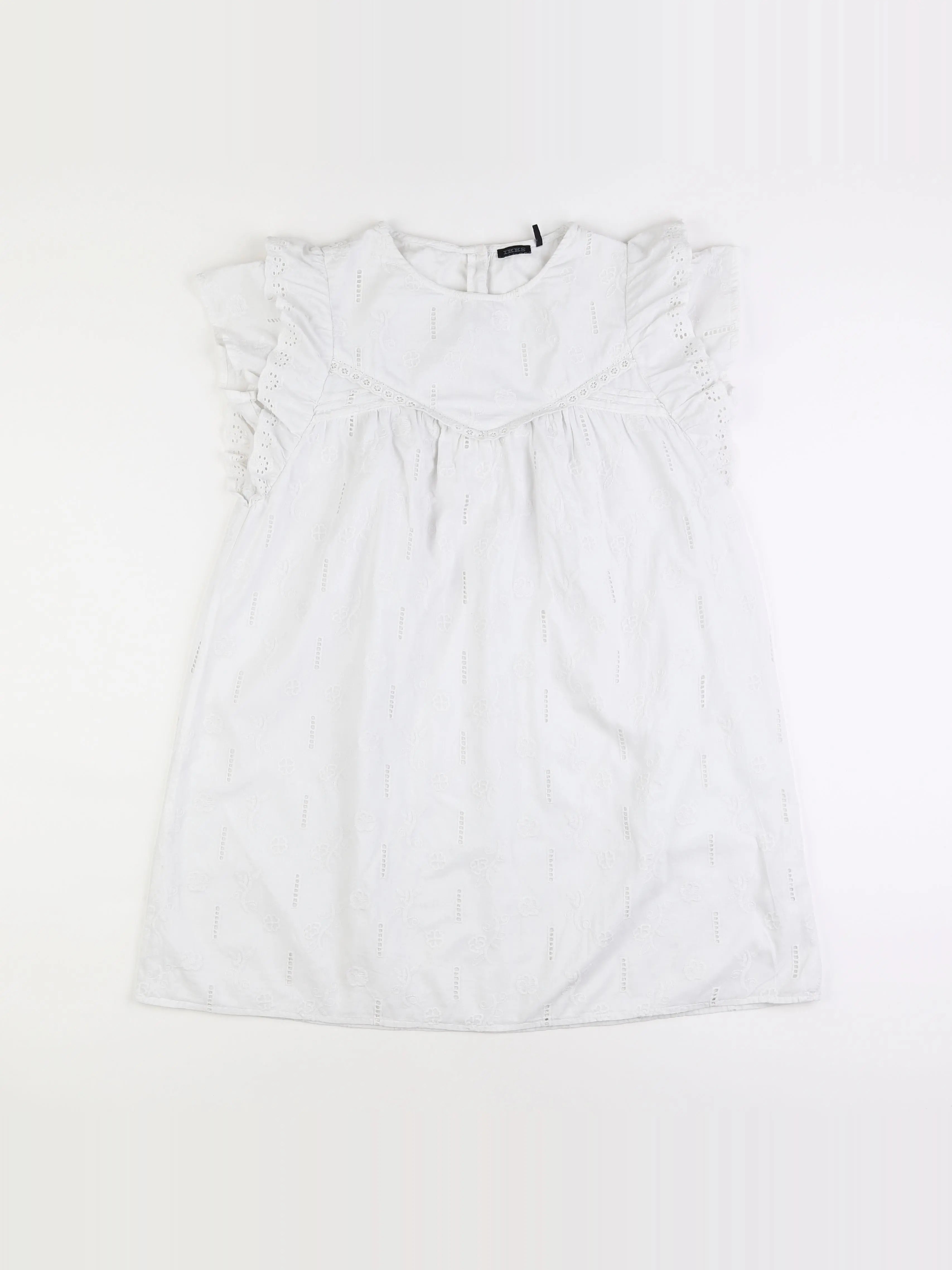 IKKS - robe blanc - 14 ans