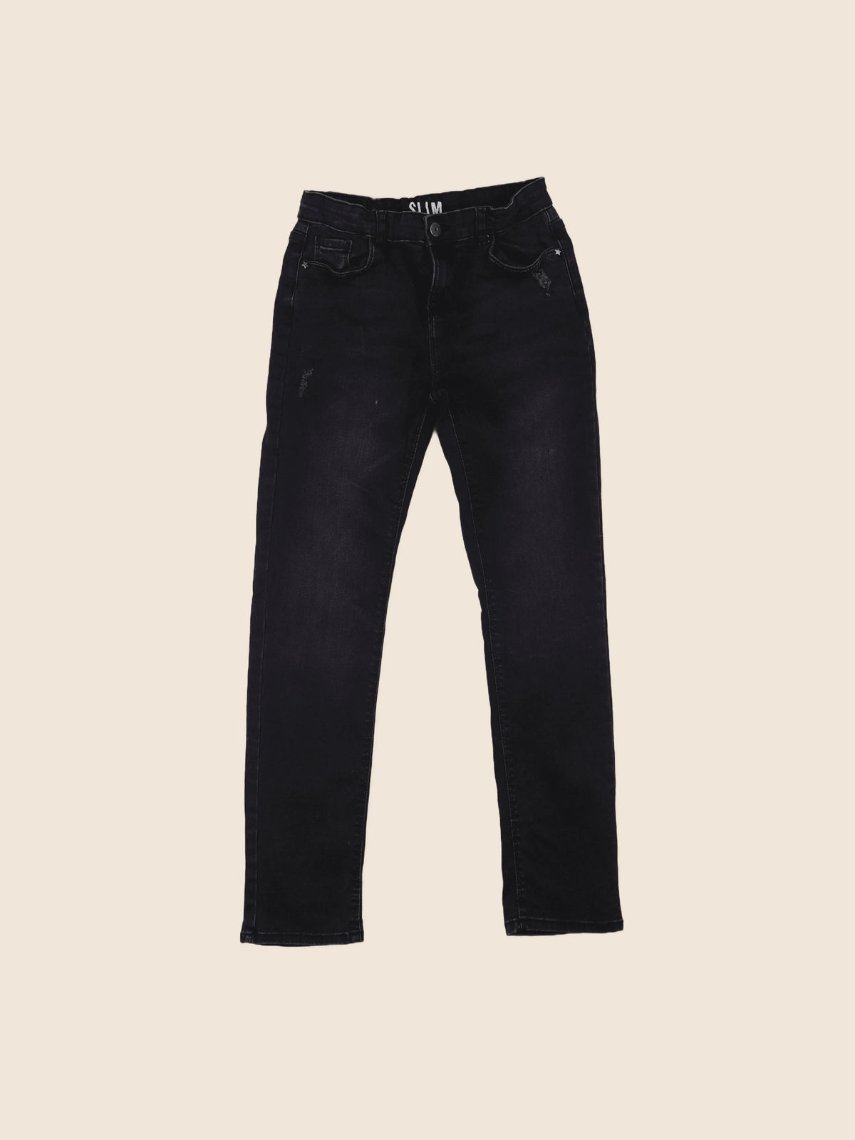 Vertbaudet - jean gris - 12 ans