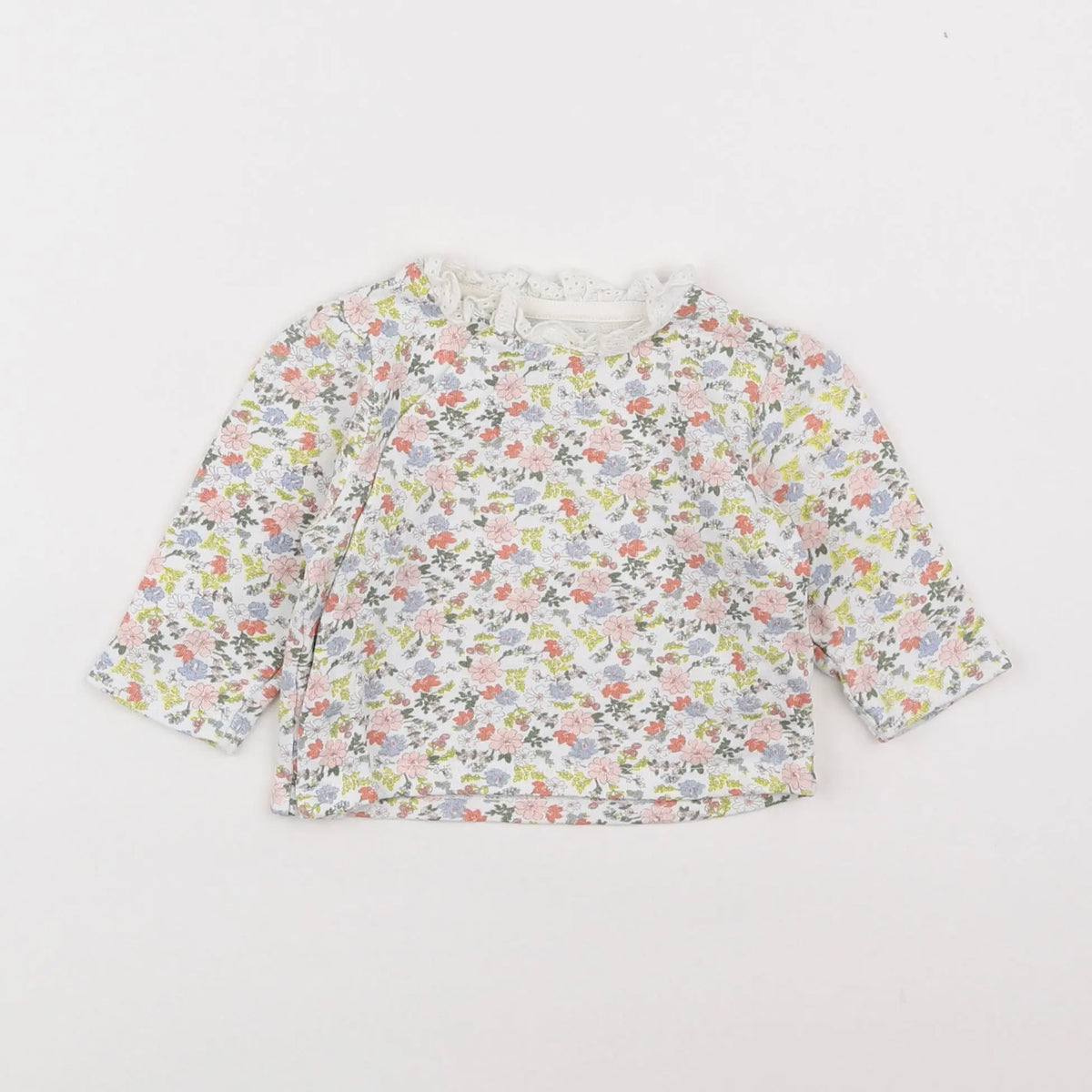 Vertbaudet - tee-shirt multicolore - 3 mois