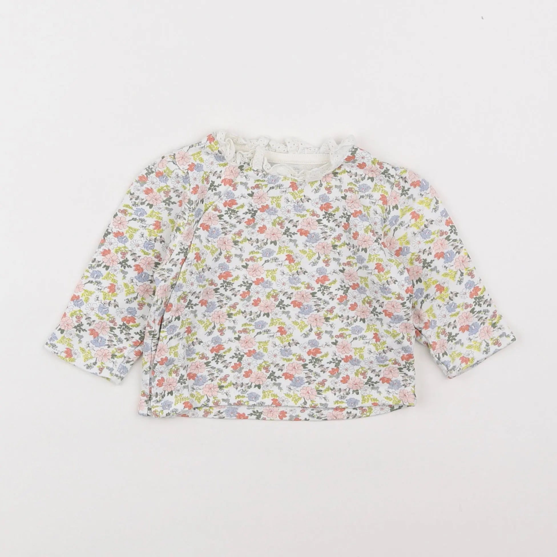 Vertbaudet - tee-shirt multicolore - 3 mois