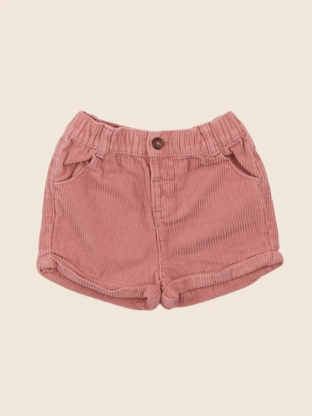 Vertbaudet - short rose - 9 mois