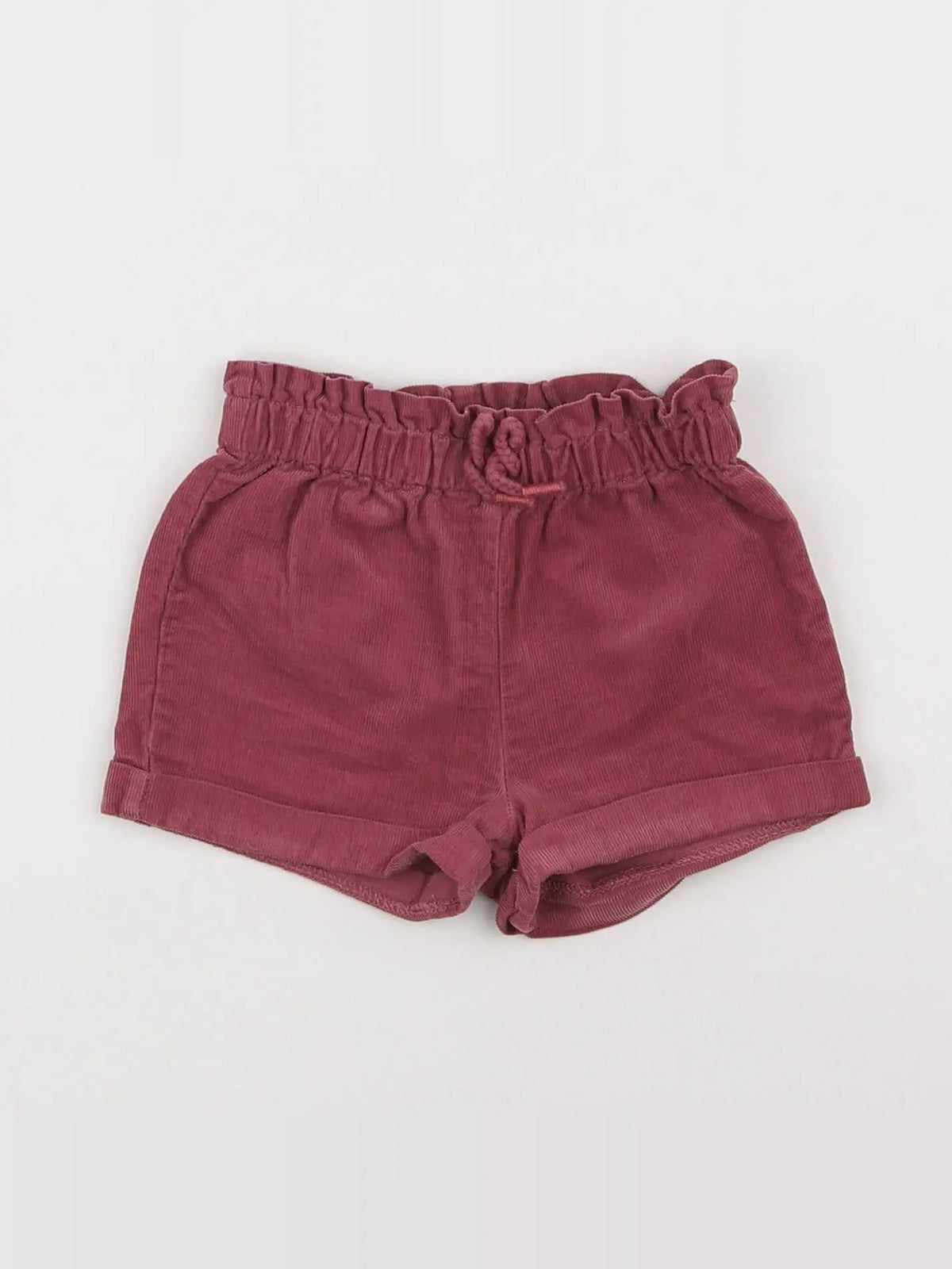 Vertbaudet - short rose - 9 mois