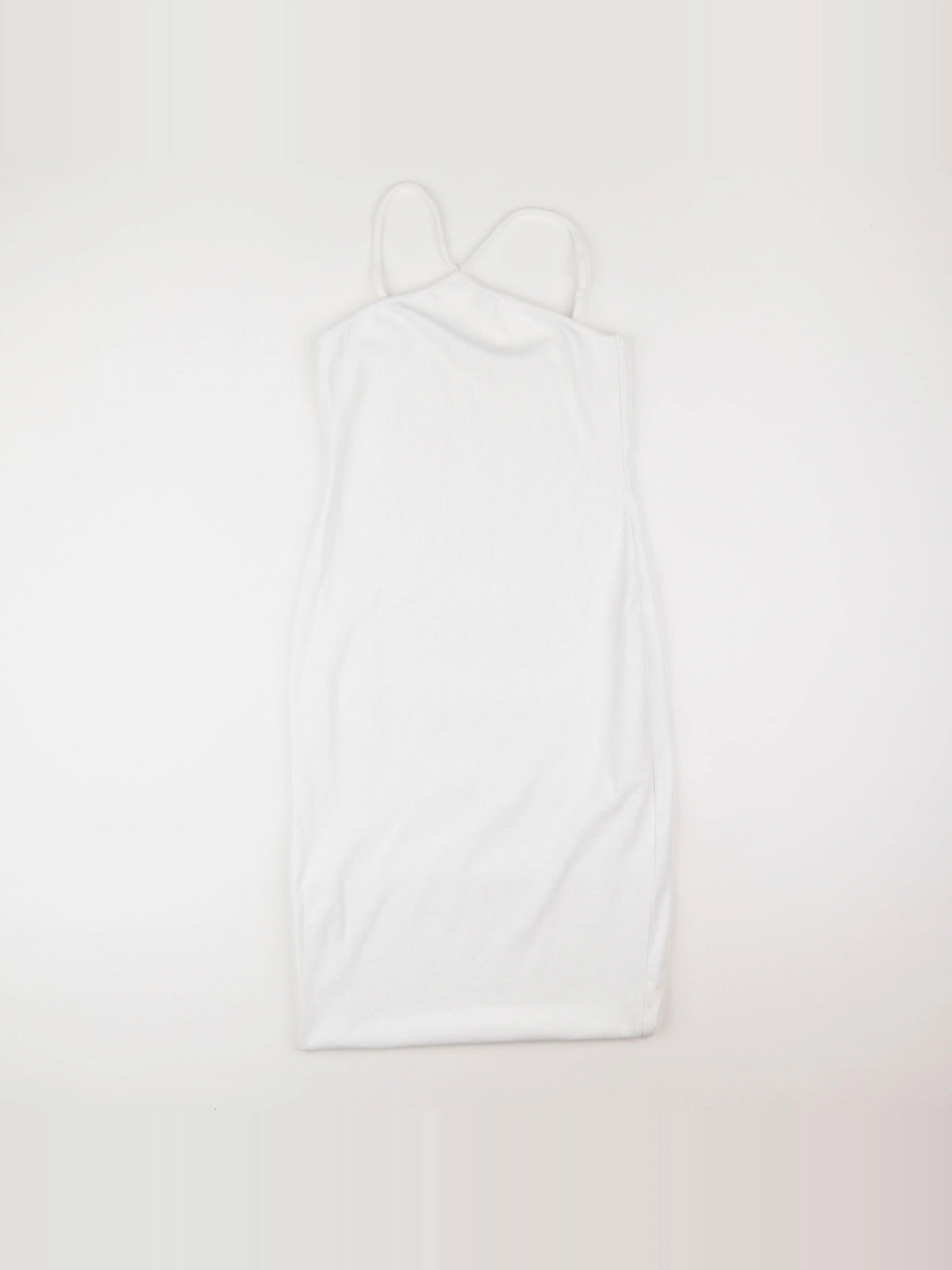 H&M - robe grossesse blanc - m