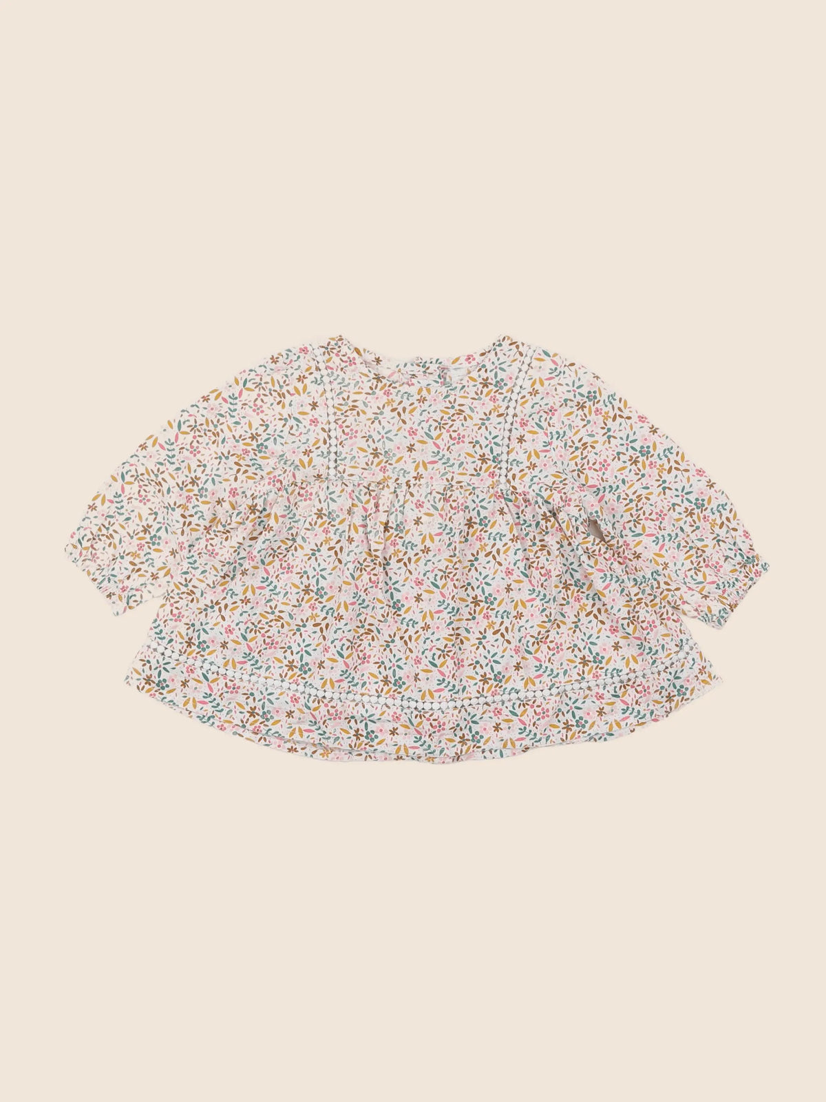 Vertbaudet - blouse multicolore - 6 mois