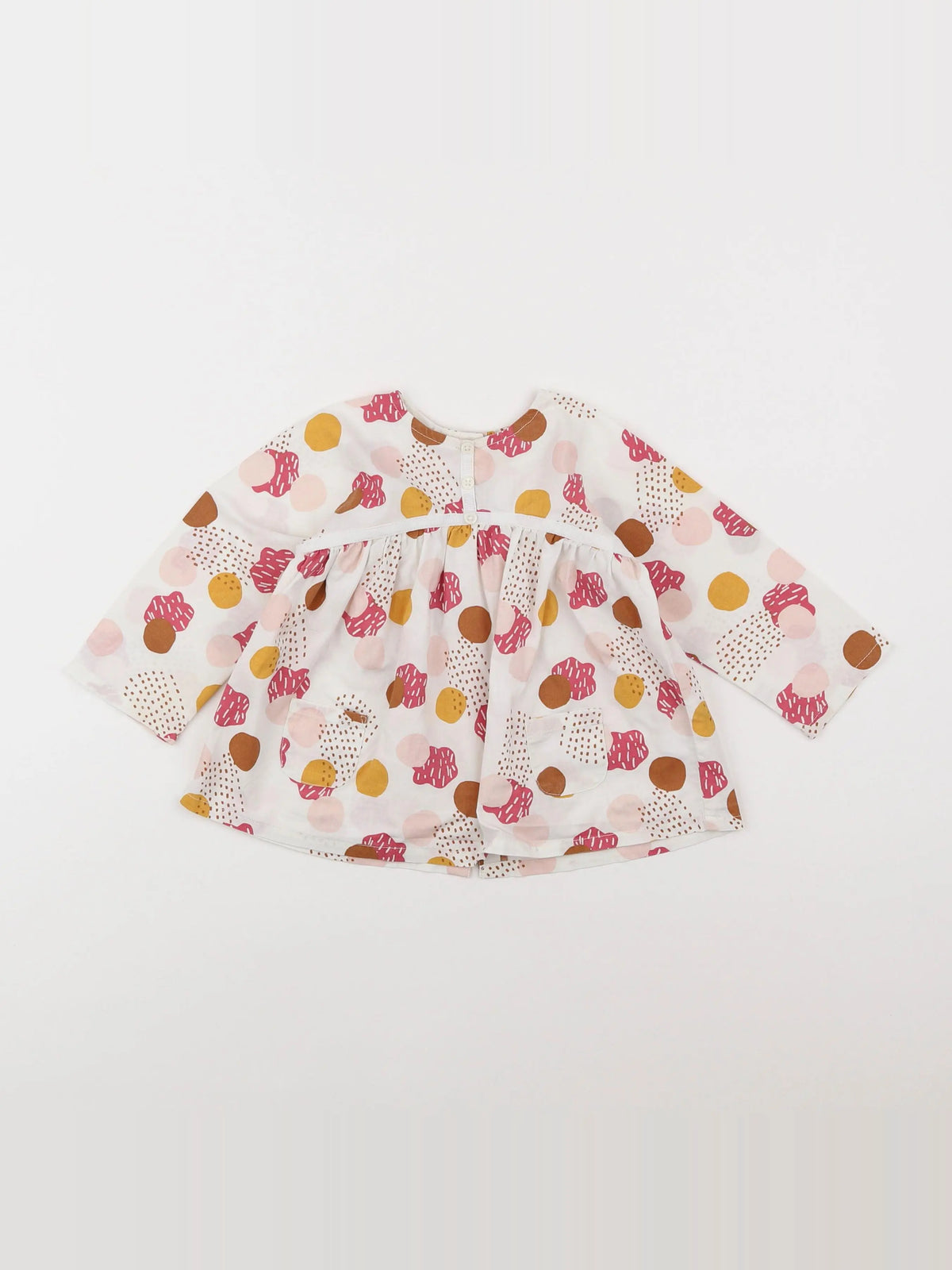 Vertbaudet - blouse multicolore - 12 mois