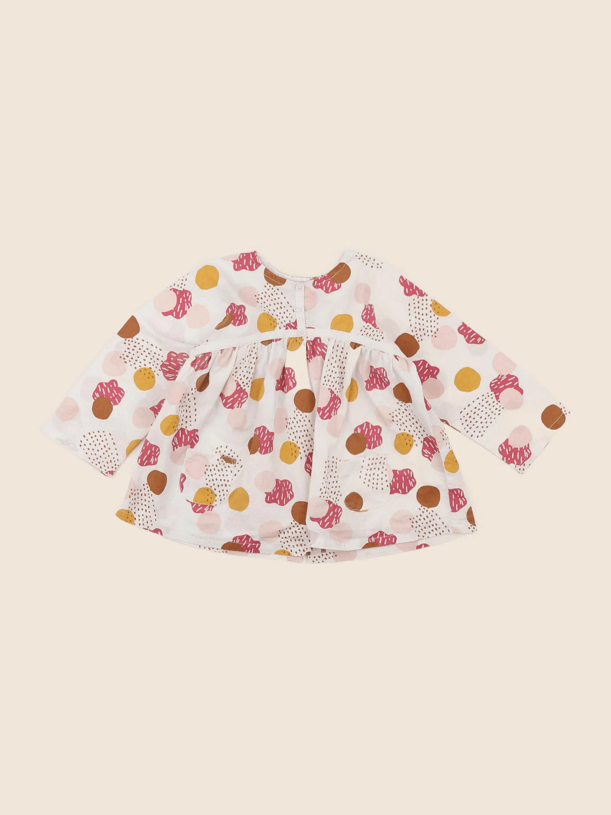 Vertbaudet - blouse multicolore - 12 mois