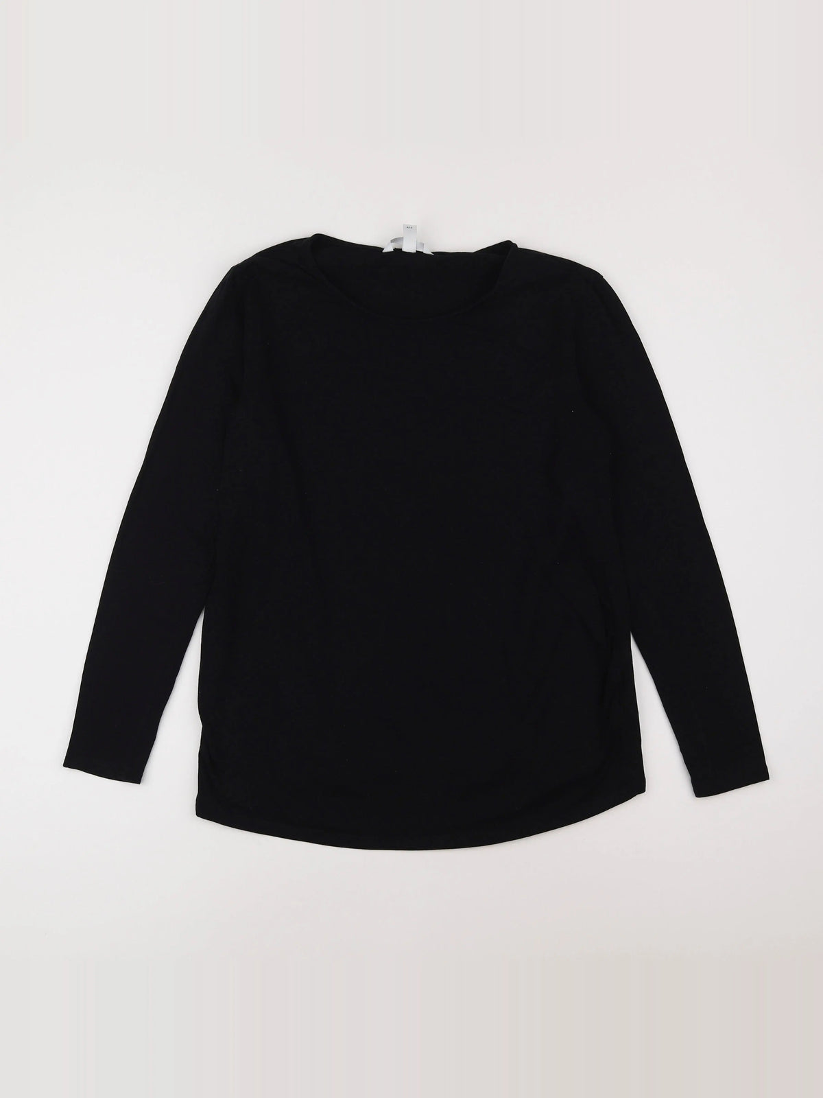 H&M - tee-shirt grossesse noir - l