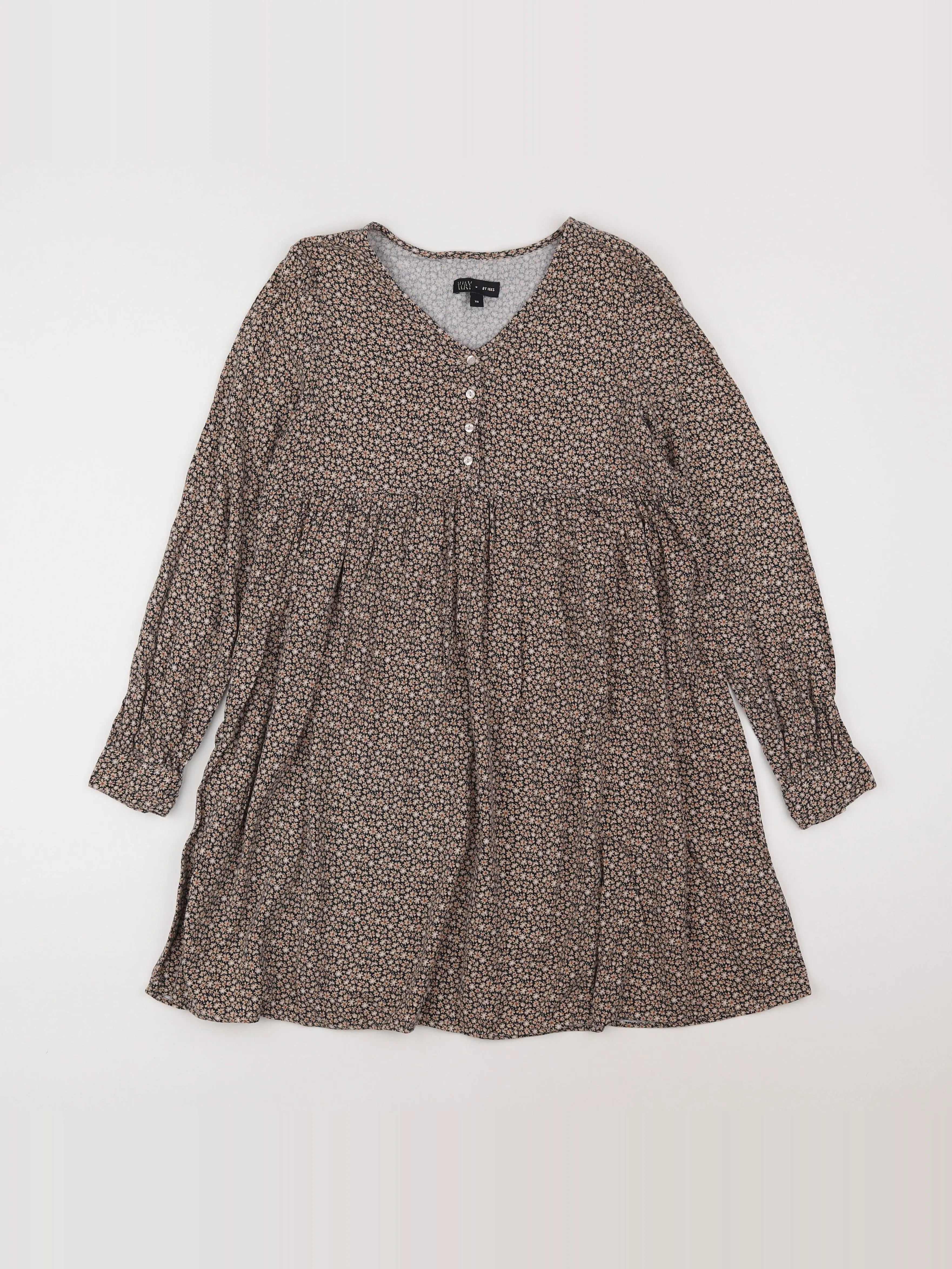 IKKS - robe marron - 12 ans