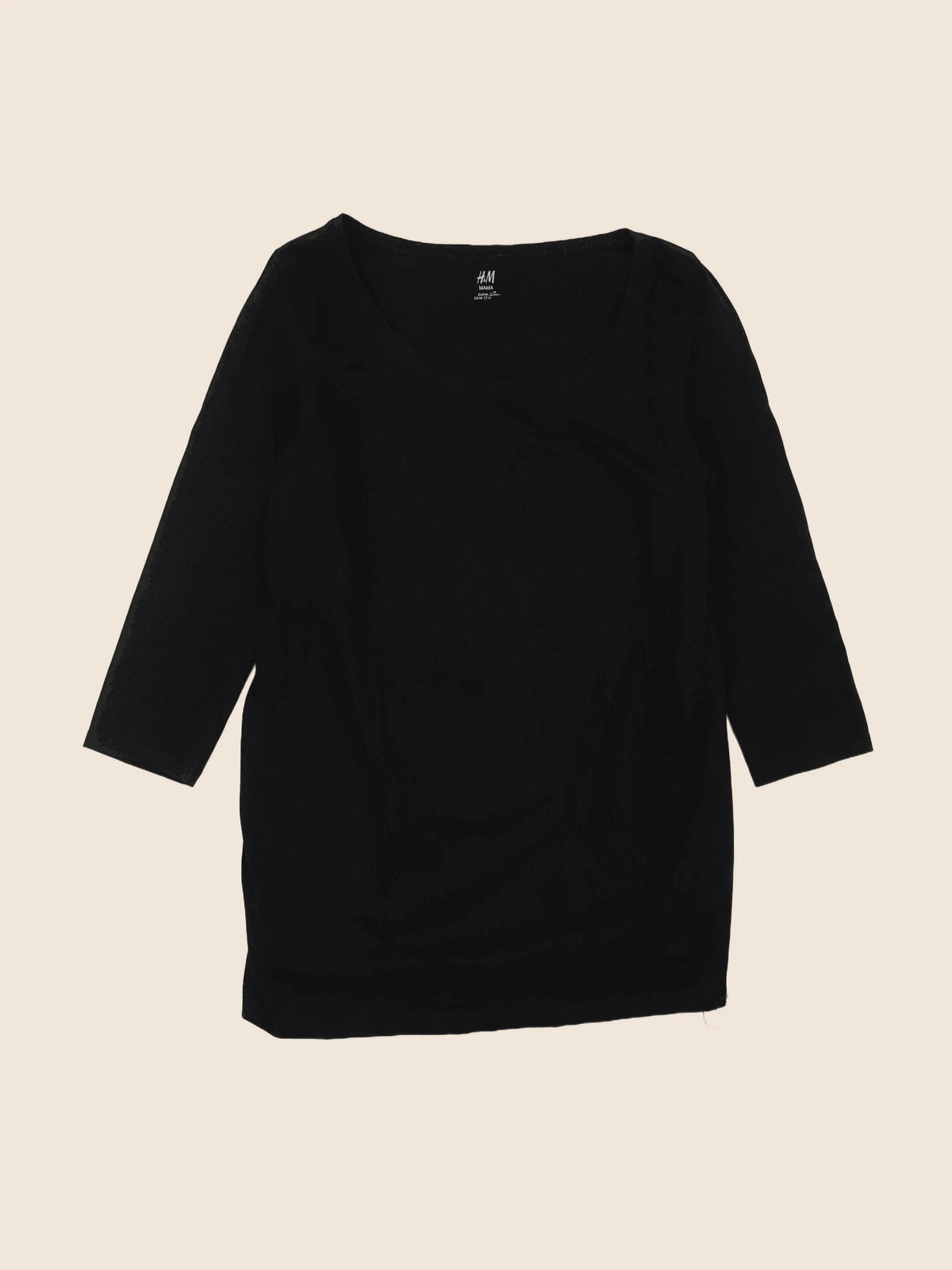 H&M - tee-shirt grossesse noir - 40 à 42