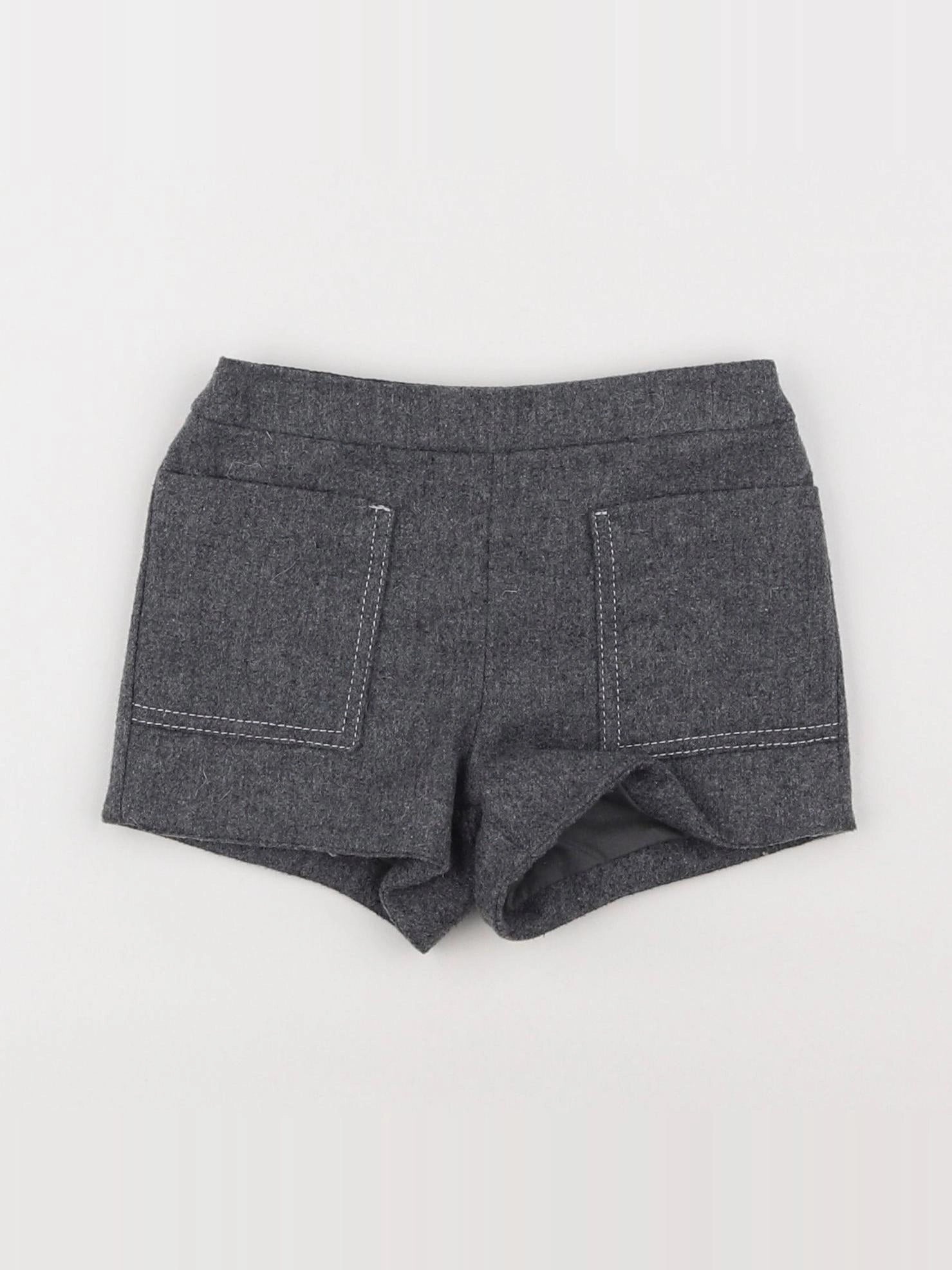 Jacadi - short gris - 6 mois