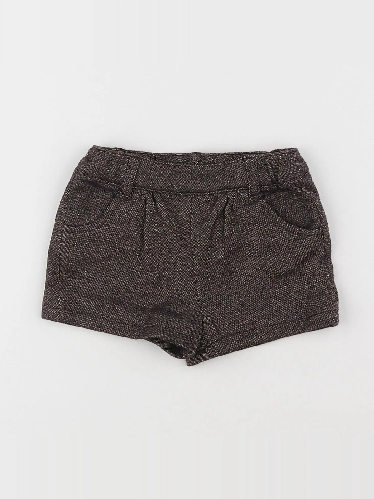 Vertbaudet - short gris - 2 ans