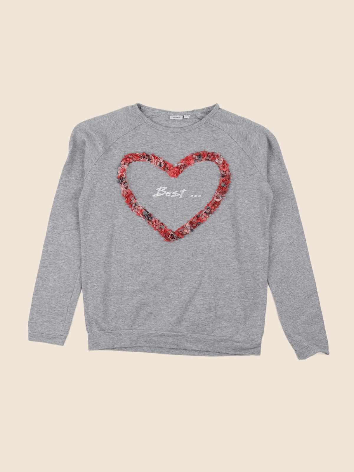 Name it - sweat gris - 13/14 ans