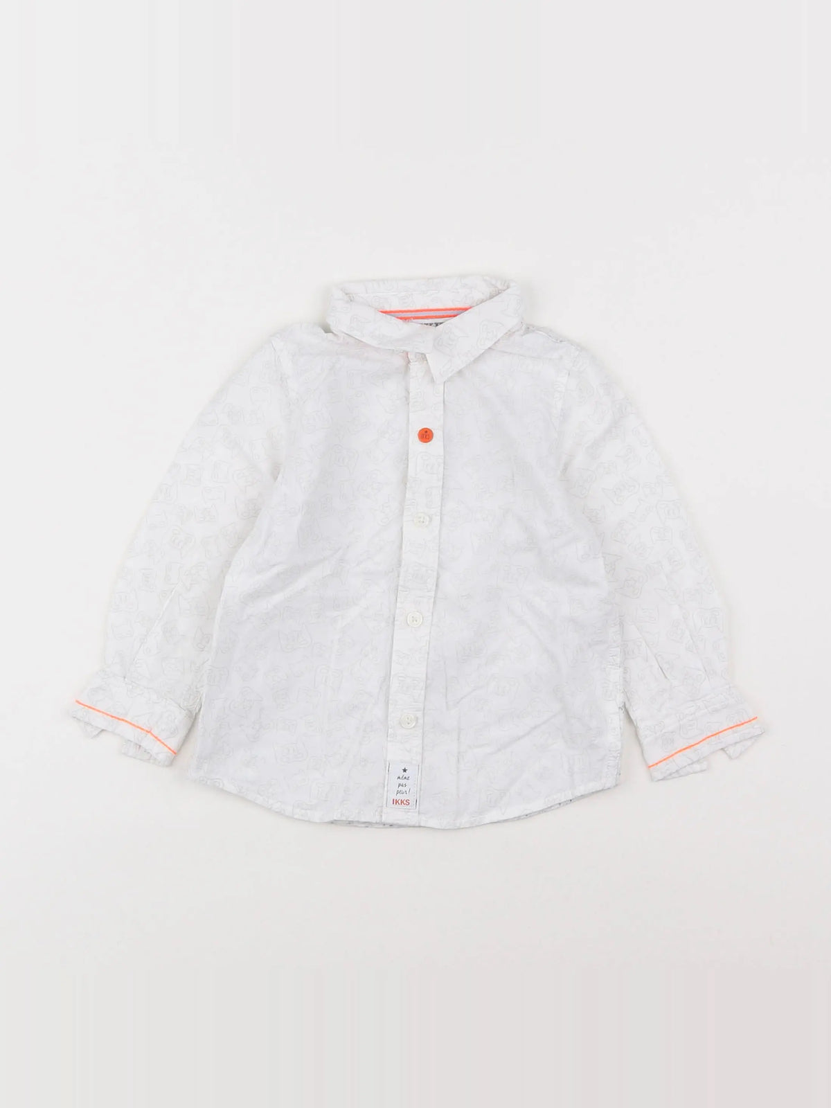 IKKS - chemise blanc - 18 mois