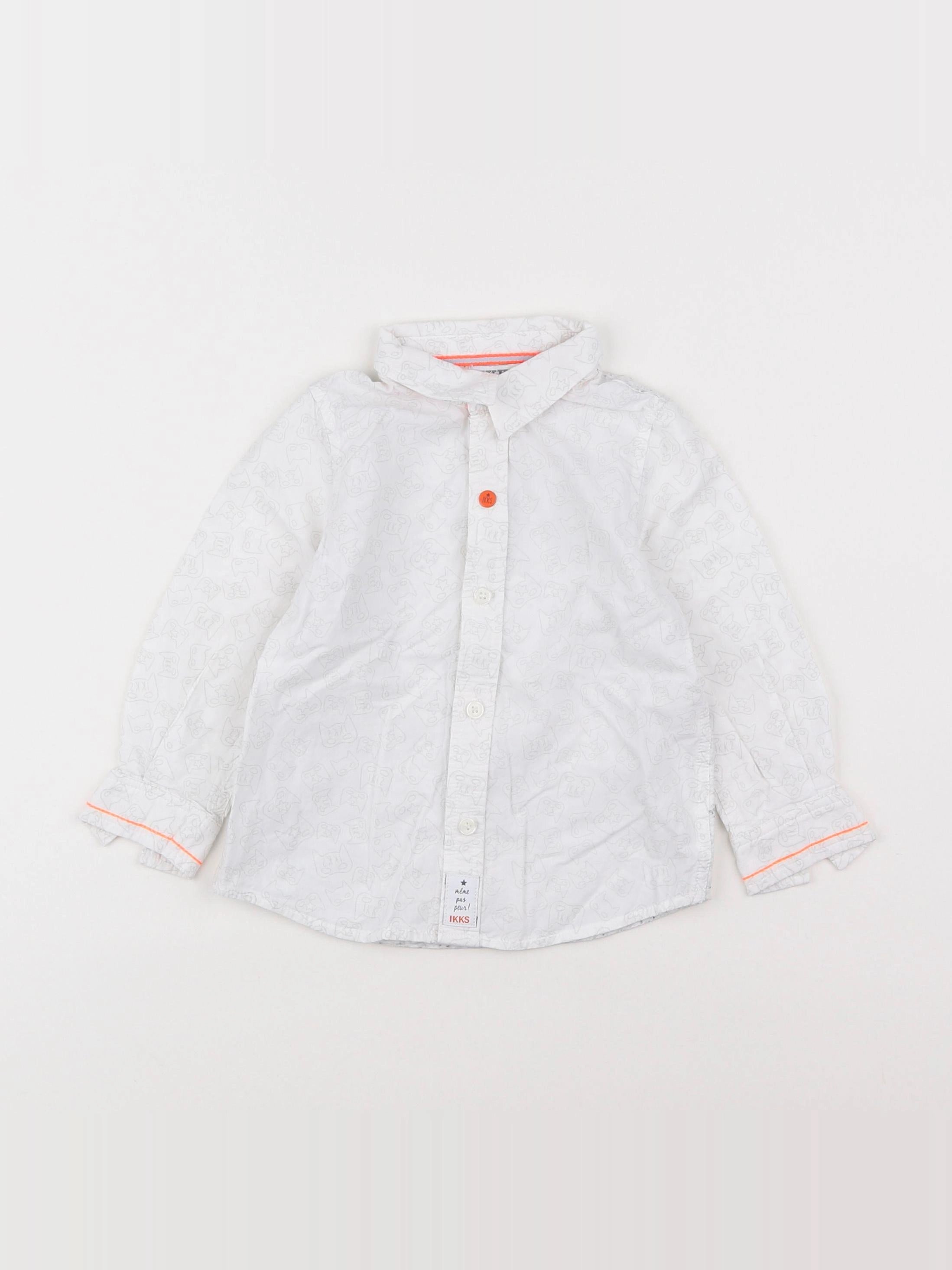 IKKS - chemise blanc - 18 mois