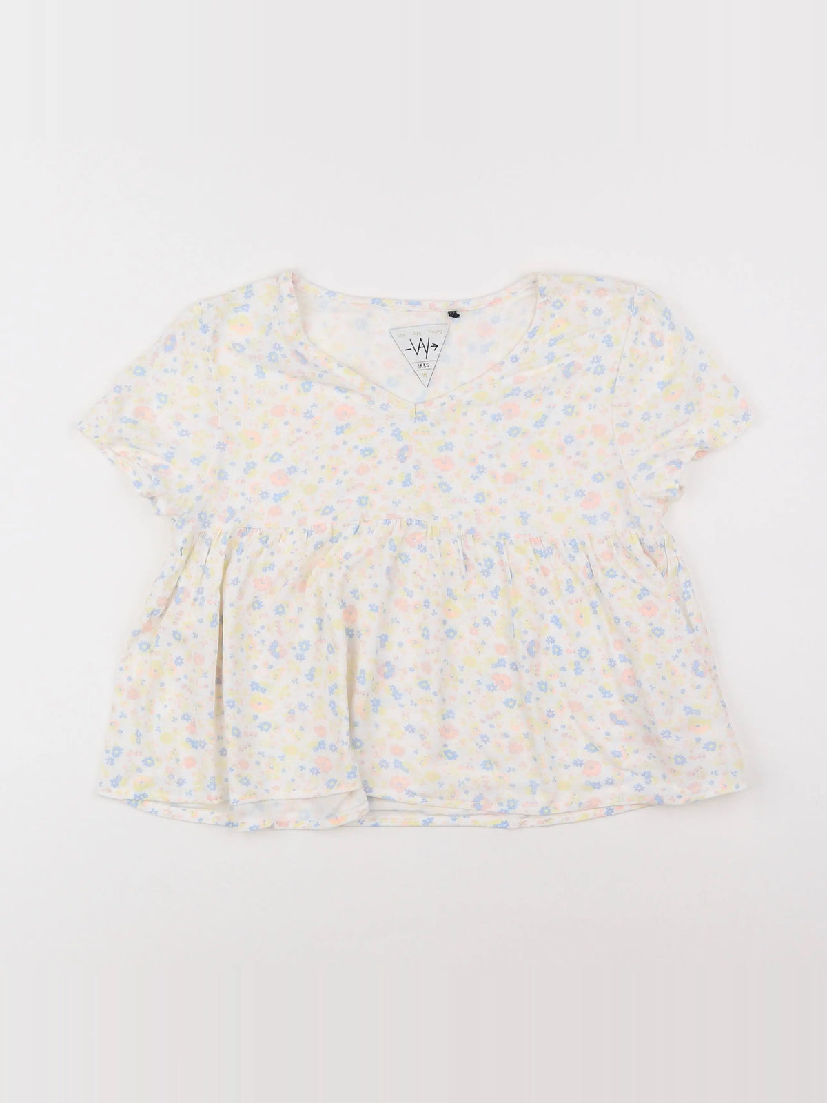 IKKS - blouse blanc - 12 ans