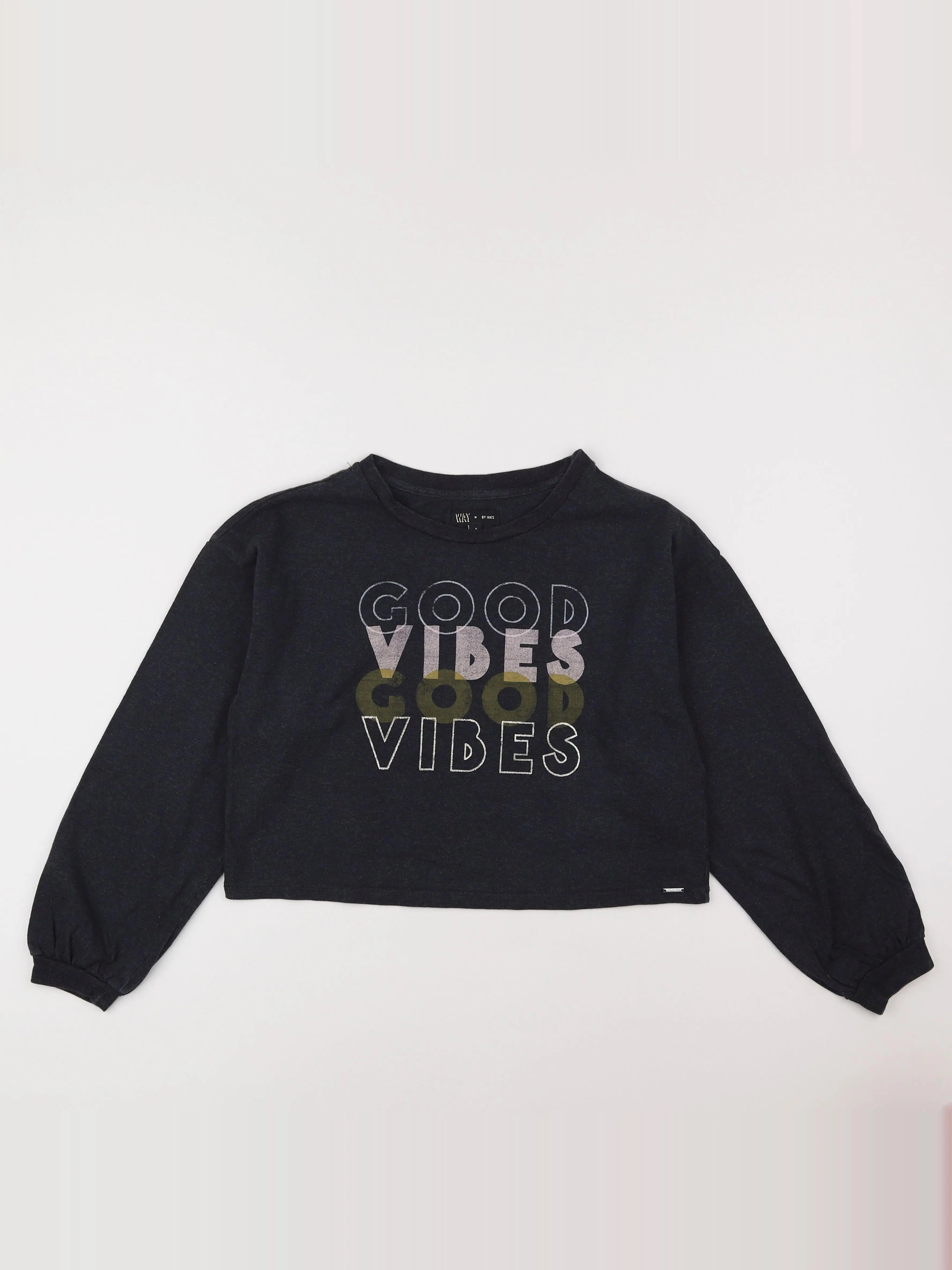 IKKS - tee-shirt gris - 14 ans