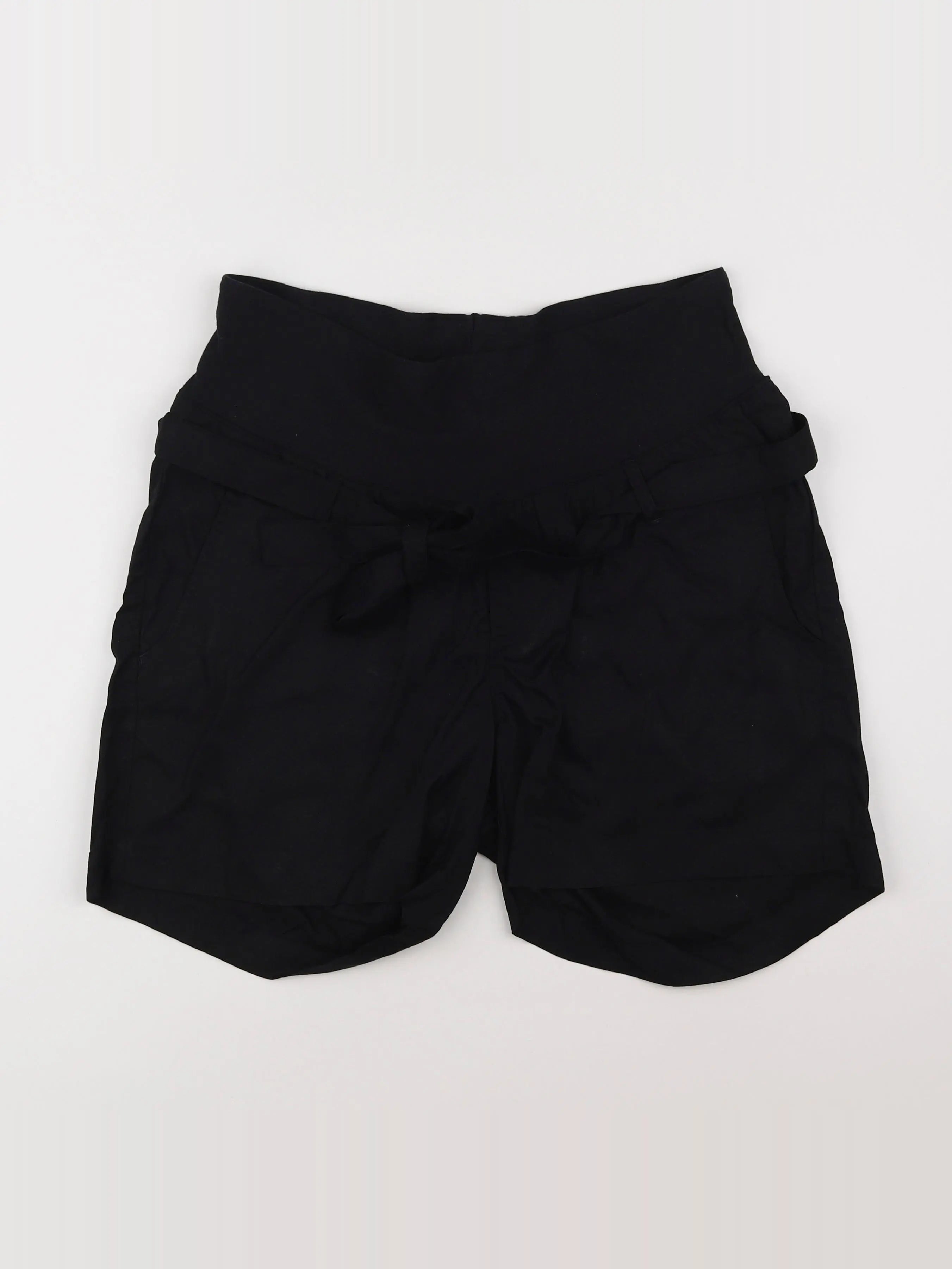 H&M - short grossesse noir - 44