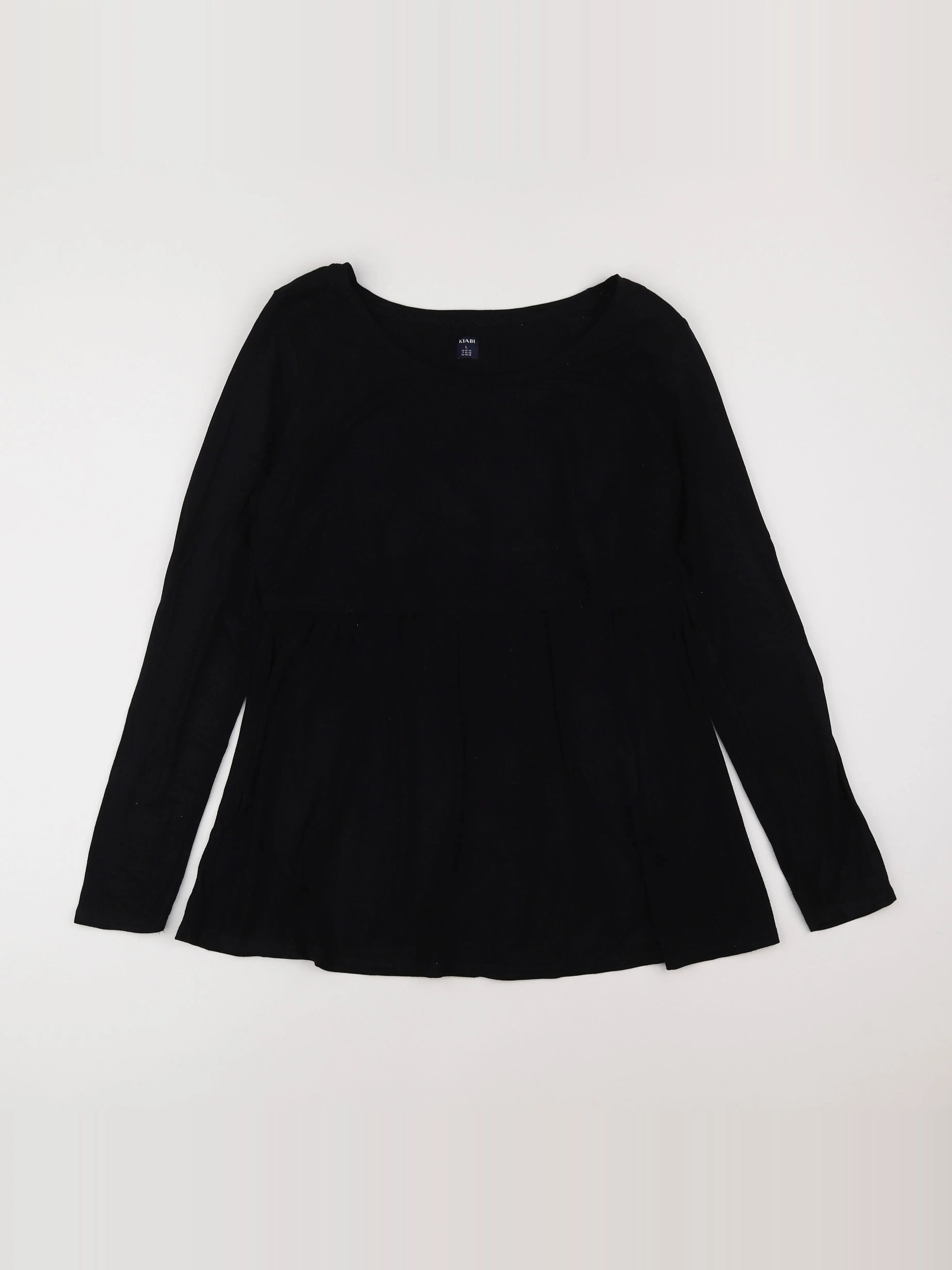 Kiabi - tee-shirt grossesse noir - 42 à 44