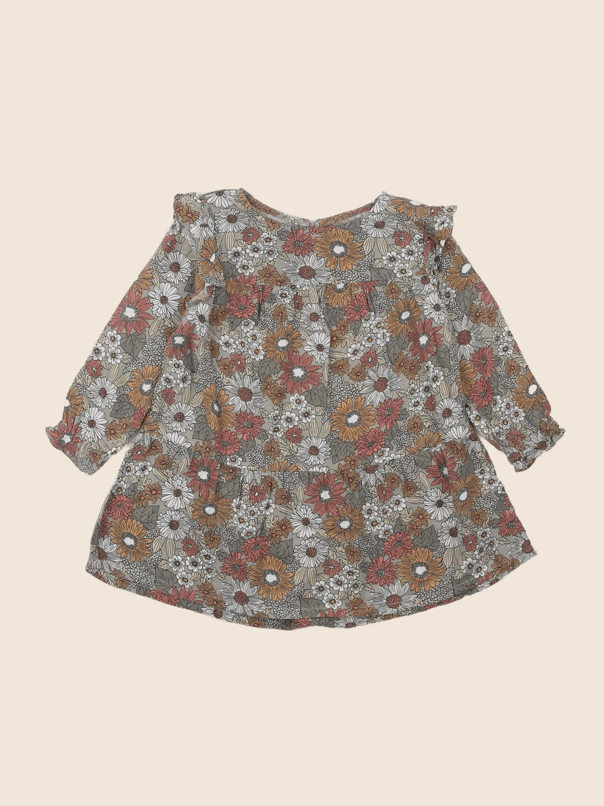 Vertbaudet - robe multicolore - 2 ans