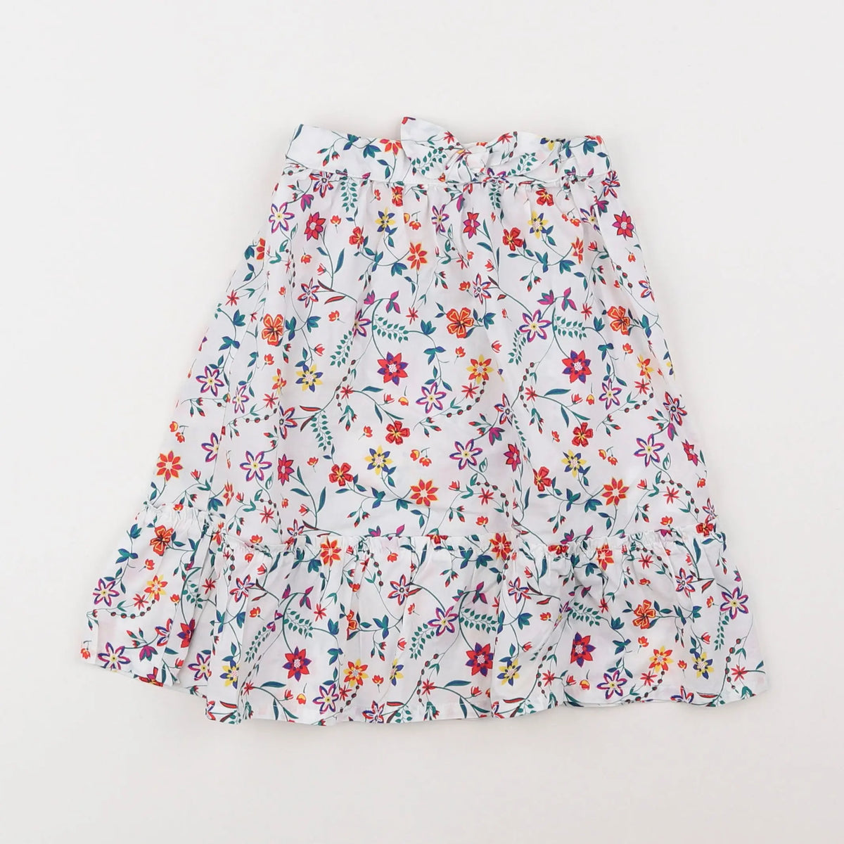Vertbaudet - jupe blanc - 2 ans
