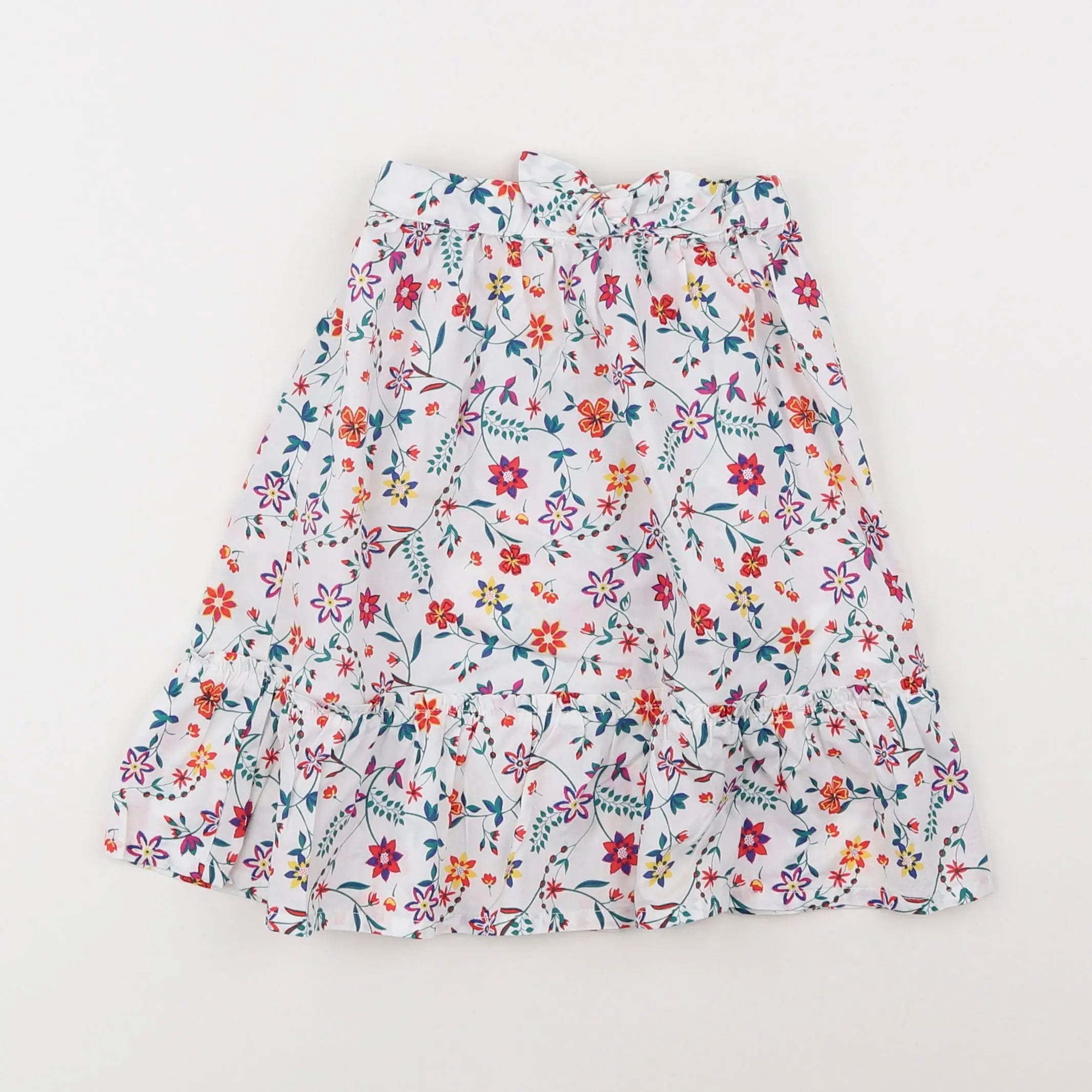 Vertbaudet - jupe blanc - 2 ans