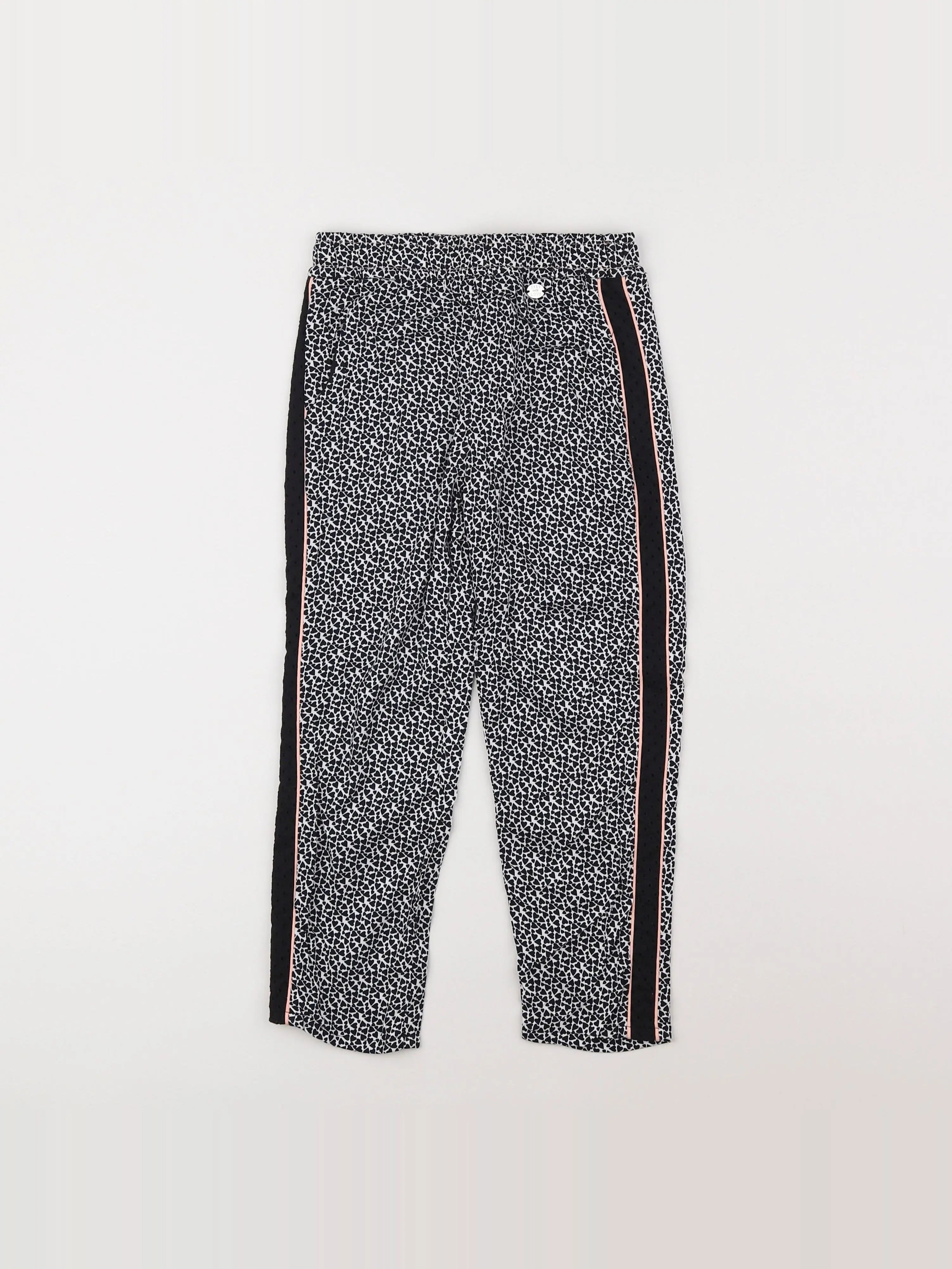 IKKS - pantalon blanc, gris - 8 ans
